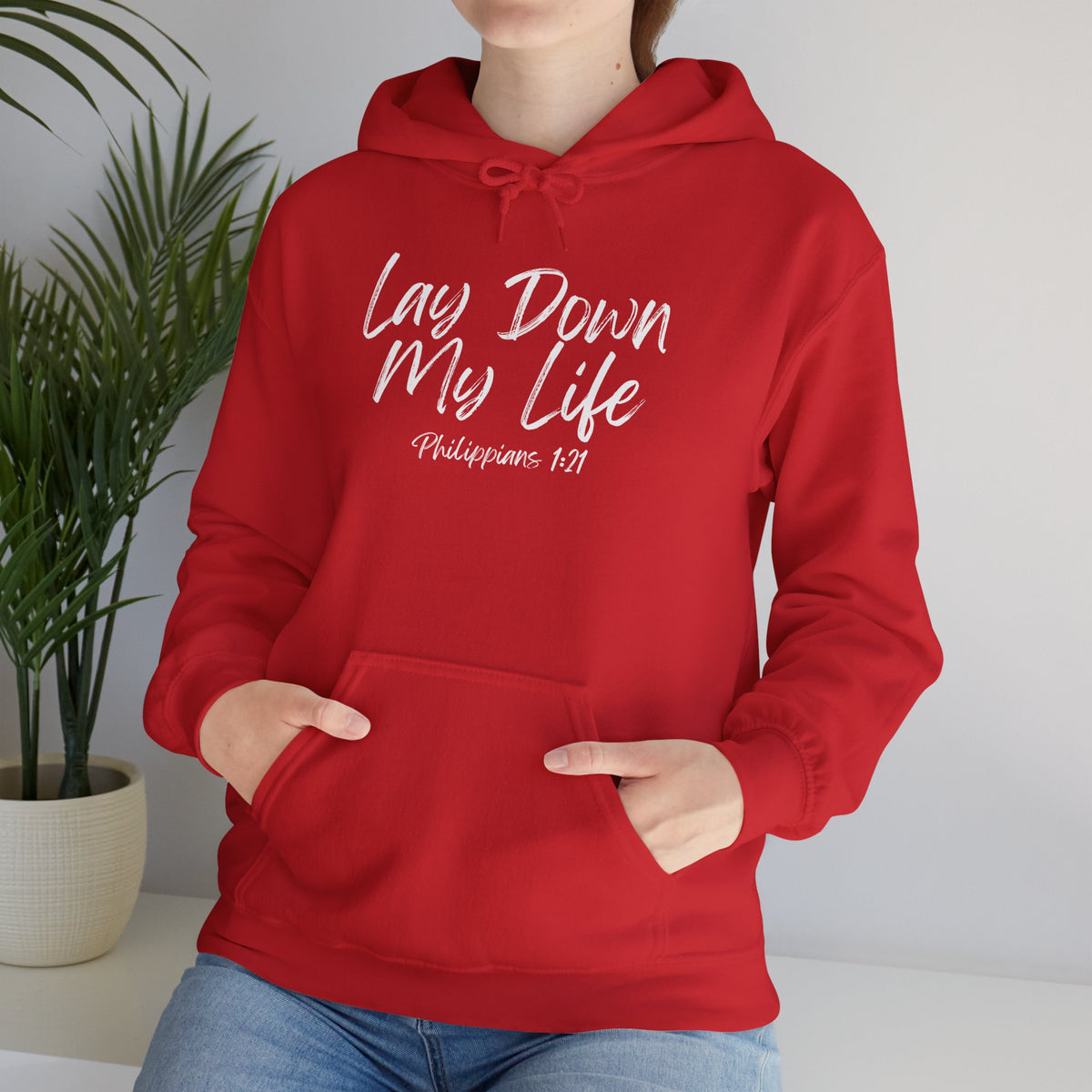 Lay Down My Life- Unisex Heavy Blend™ Hooded Sweatshirt