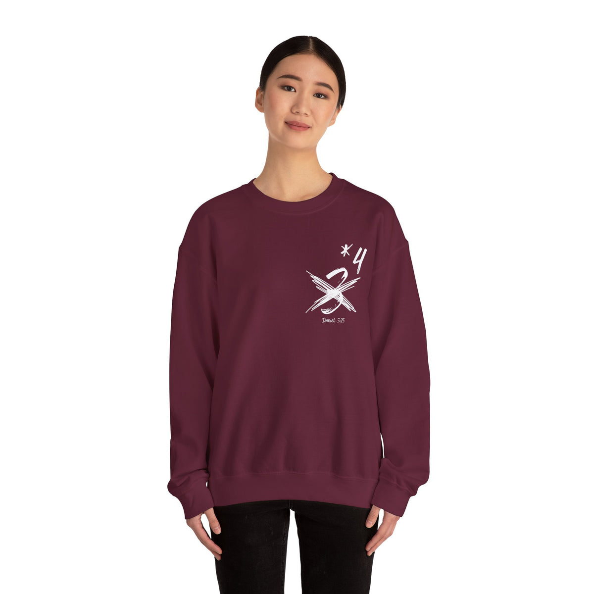 Not Just Three- Unisex Heavy Blend™ Crewneck Sweatshirt