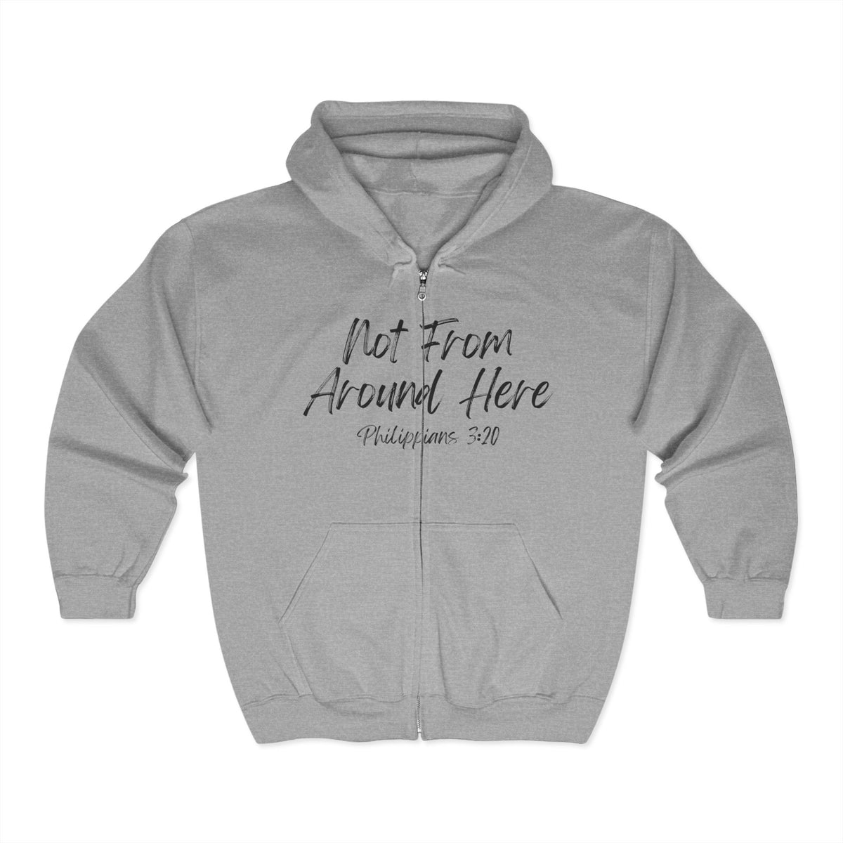 Not From Around Here | Unisex Heavy Blend™ Full Zip Hooded Sweatshirt