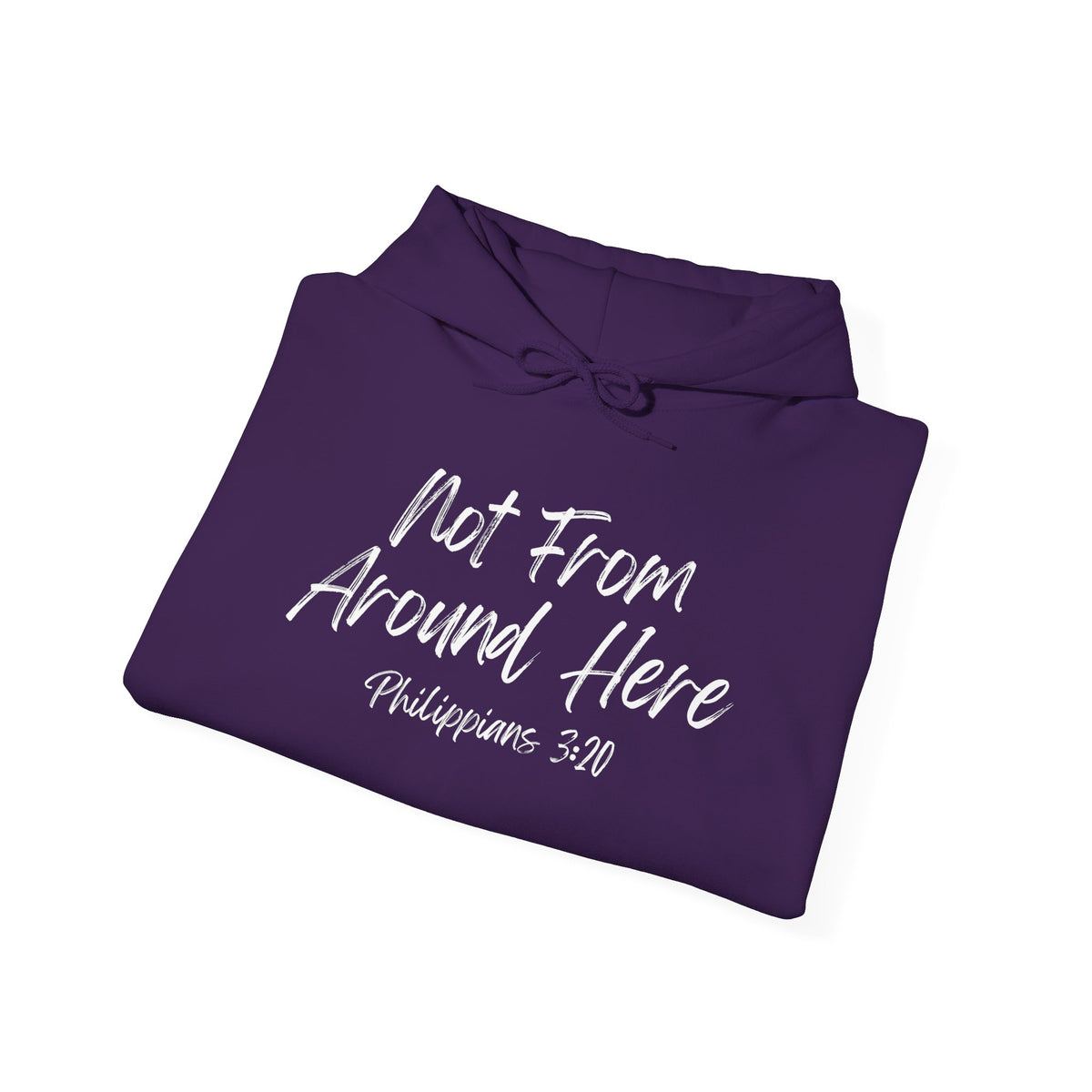 Not From Around Here- Unisex Heavy Blend™ Hooded Sweatshirt