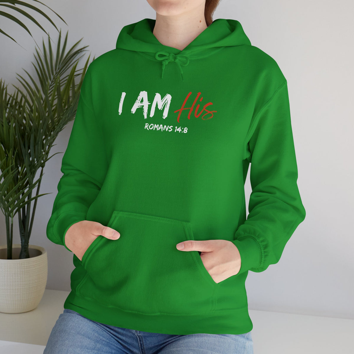 I Am His- Unisex Heavy Blend™ Hooded Sweatshirt
