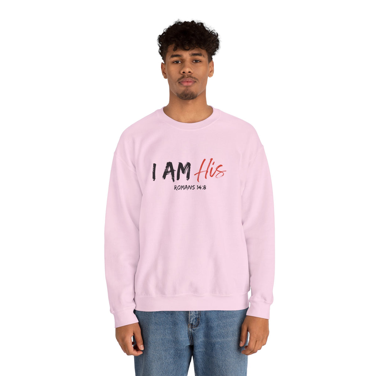 I Am His- Unisex Heavy Blend™ Crewneck Sweatshirt