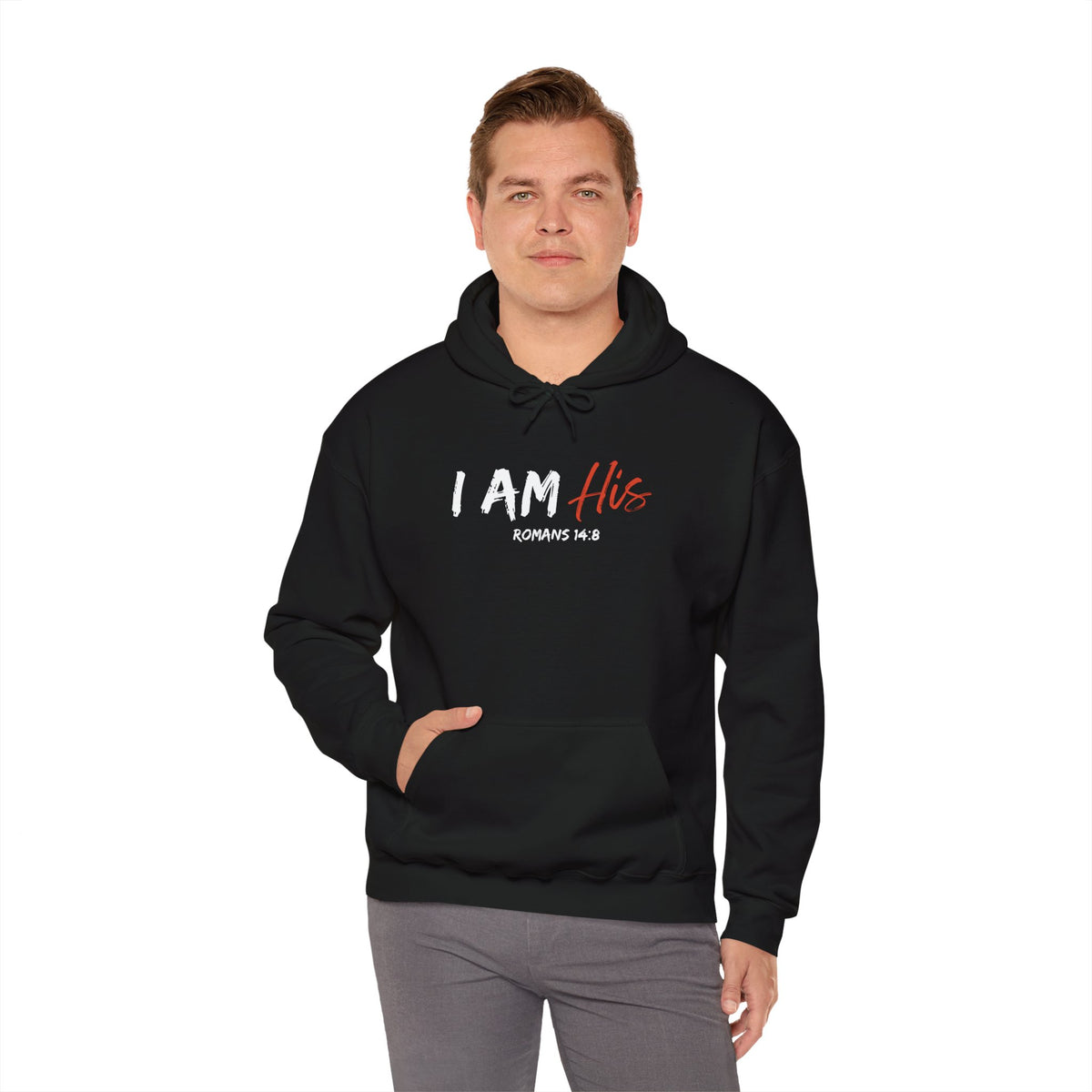 I Am His- Unisex Heavy Blend™ Hooded Sweatshirt