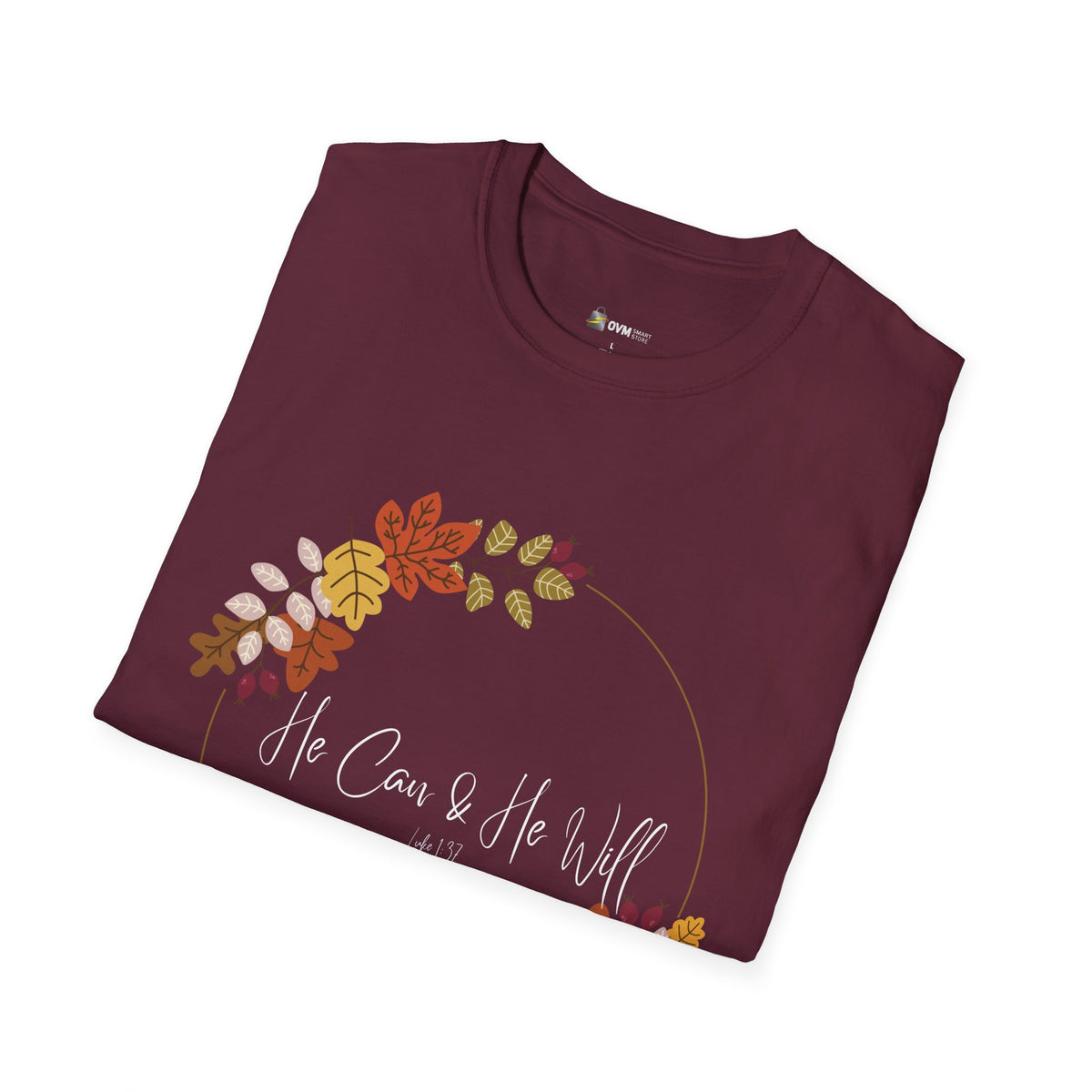 He Can & He Will | Ladies' Softstyle T-Shirt