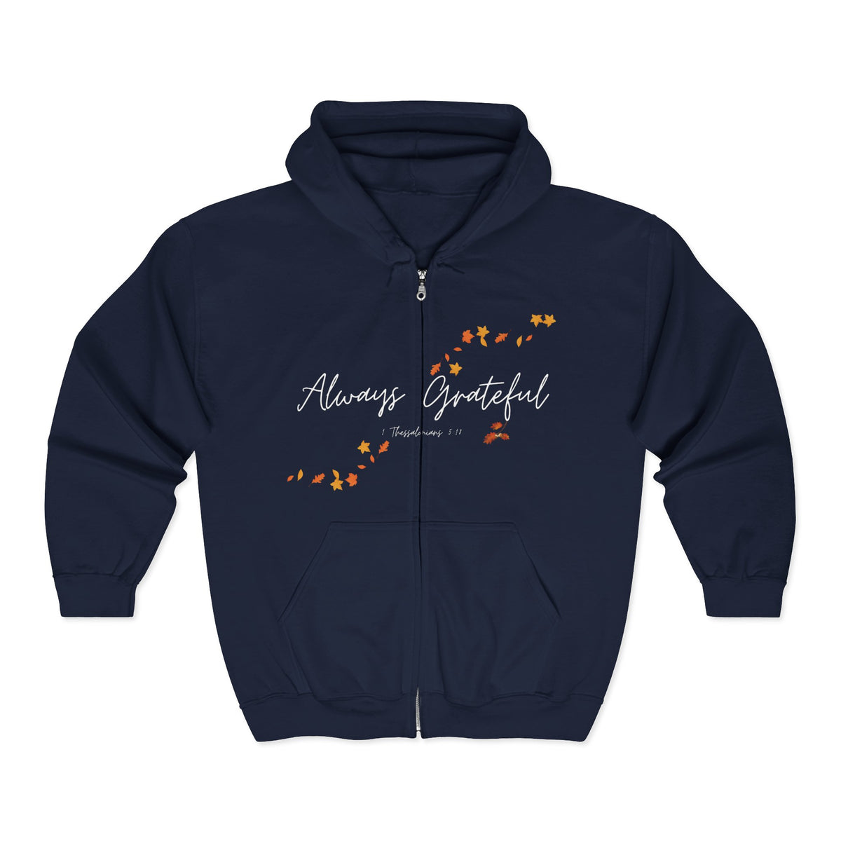Always Grateful | Ladies' Heavy Blend™ Full Zip Hooded Sweatshirt
