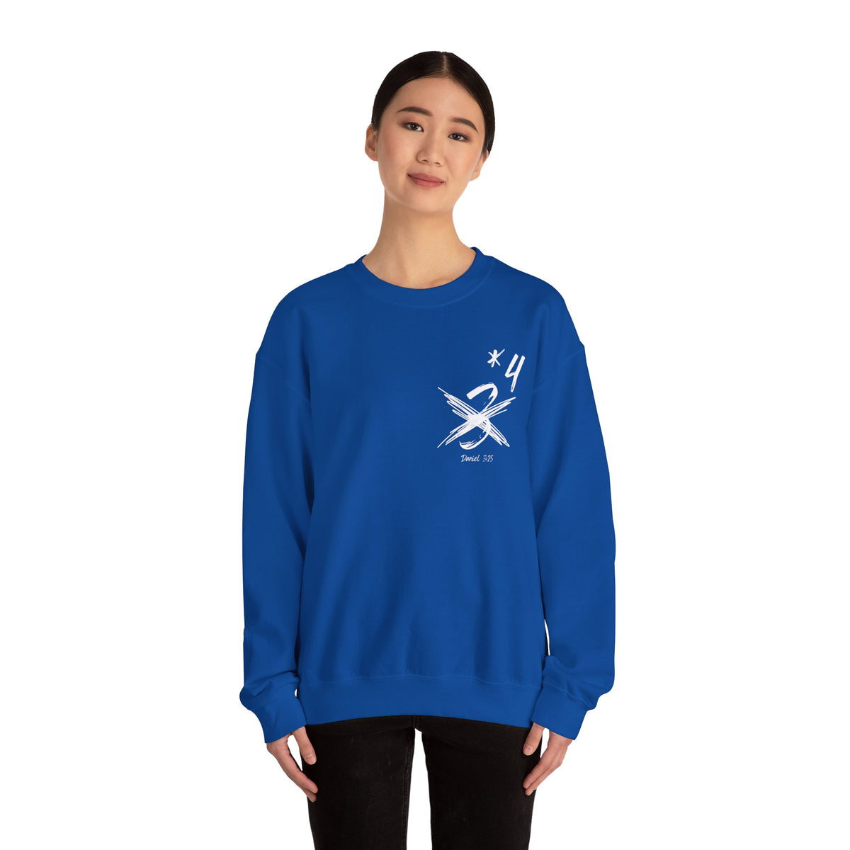Not Just Three- Unisex Heavy Blend™ Crewneck Sweatshirt