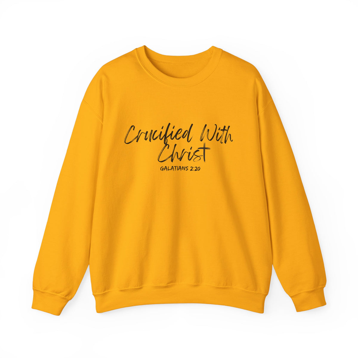 Crucified With Christ- Unisex Heavy Blend™ Crewneck Sweatshirt