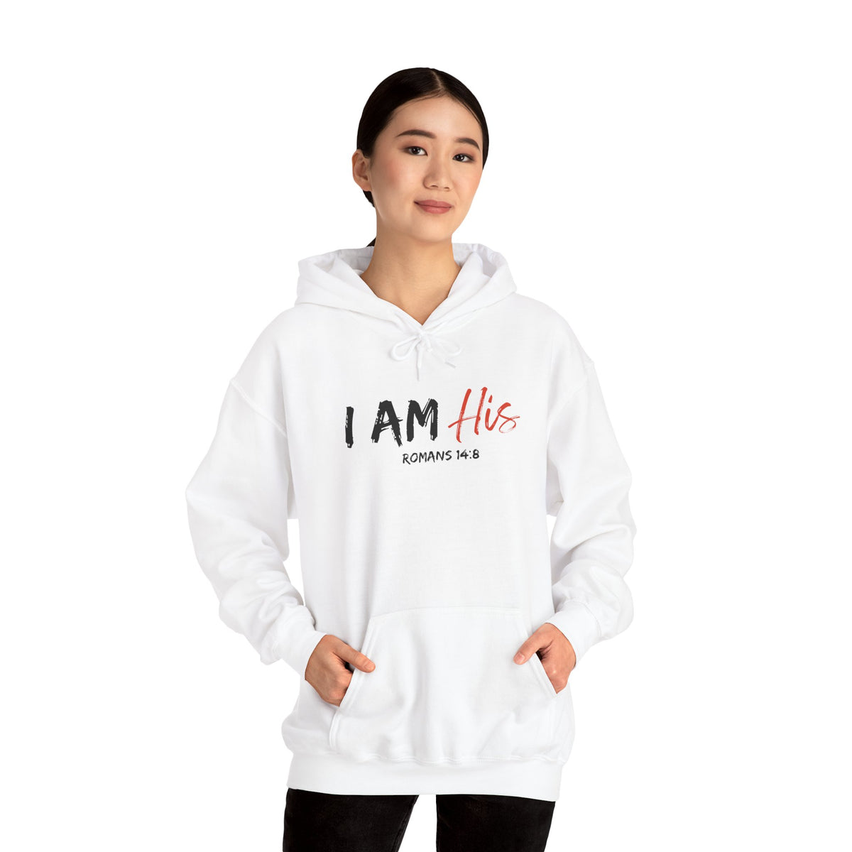 I Am His- Unisex Heavy Blend™ Hooded Sweatshirt