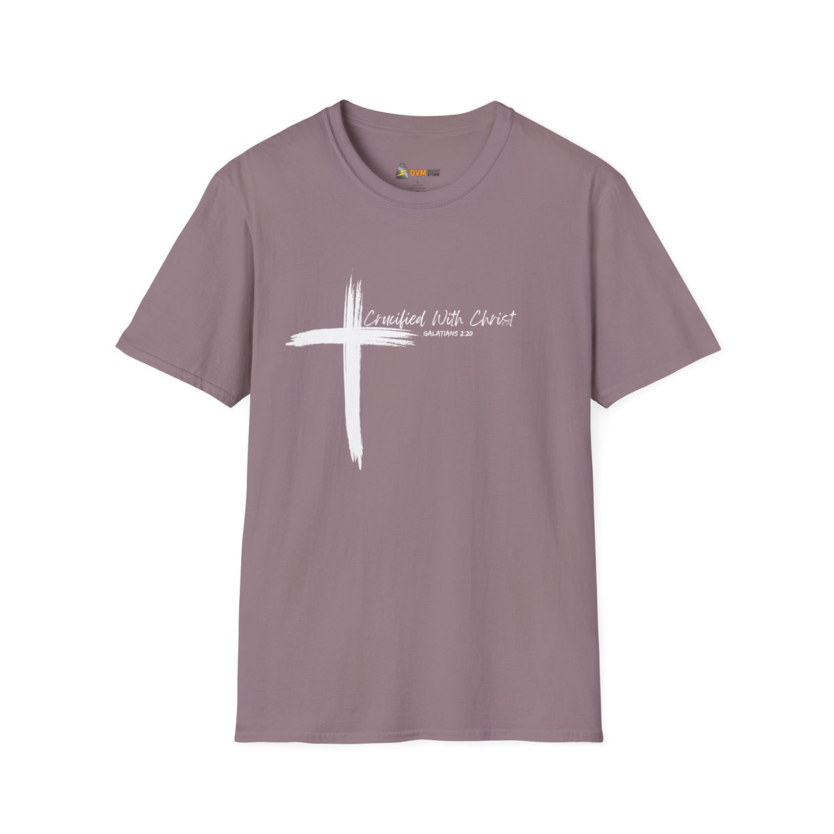 Crucified With Christ Ver.2- Unisex Softstyle T-Shirt