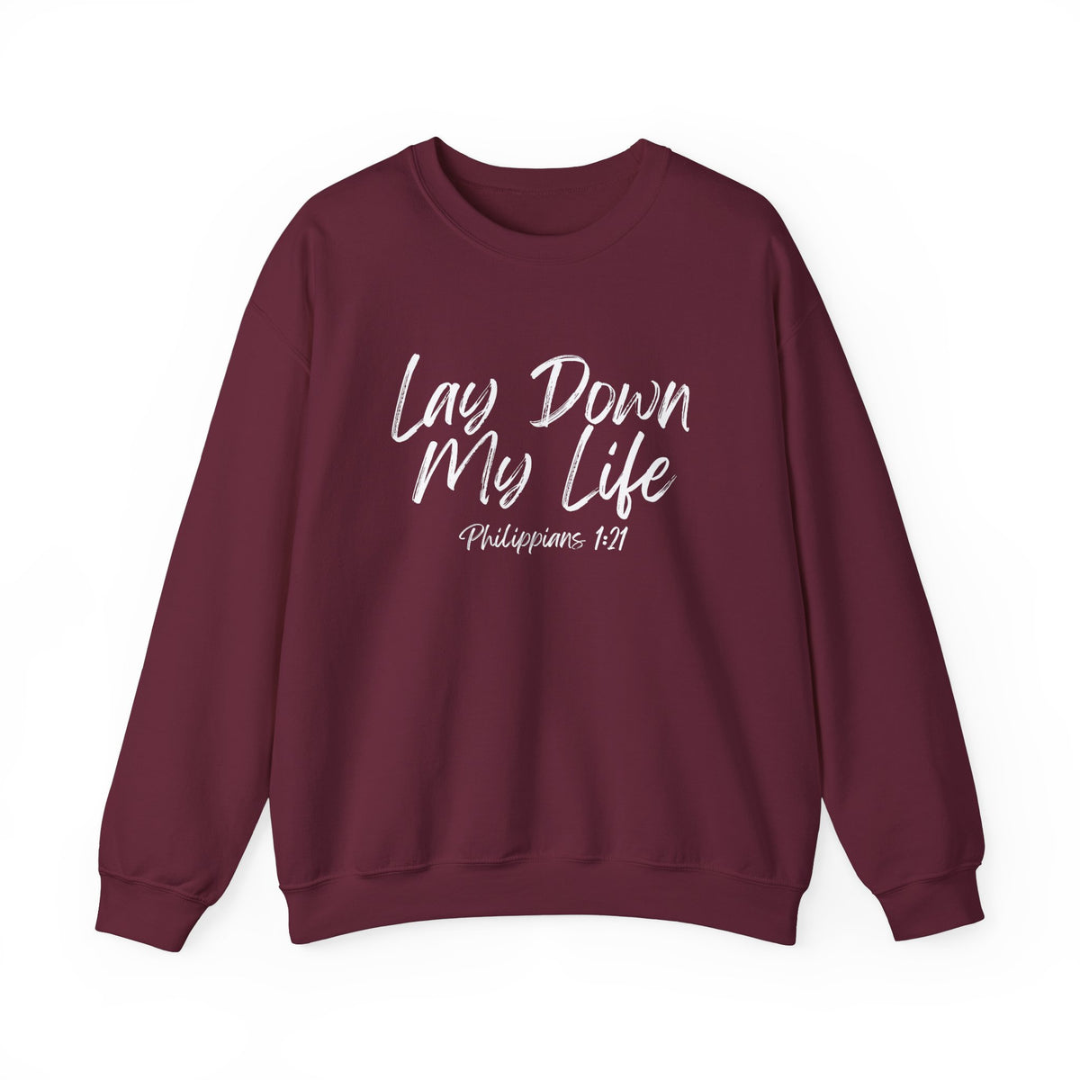 Lay Down My Life- Unisex Heavy Blend™ Crewneck Sweatshirt