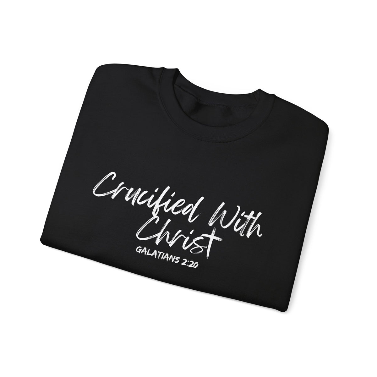 Crucified With Christ- Unisex Heavy Blend™ Crewneck Sweatshirt