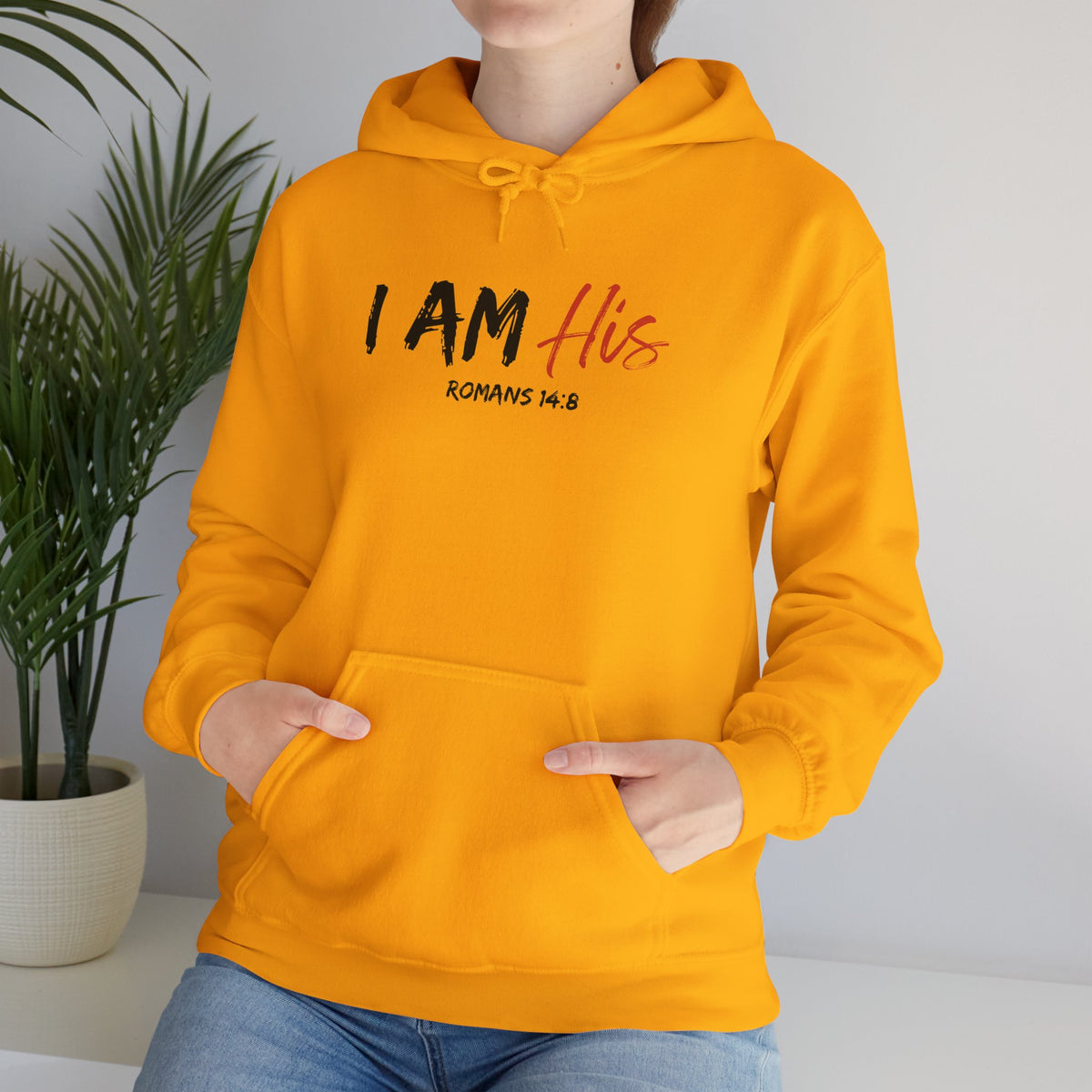 I Am His- Unisex Heavy Blend™ Hooded Sweatshirt