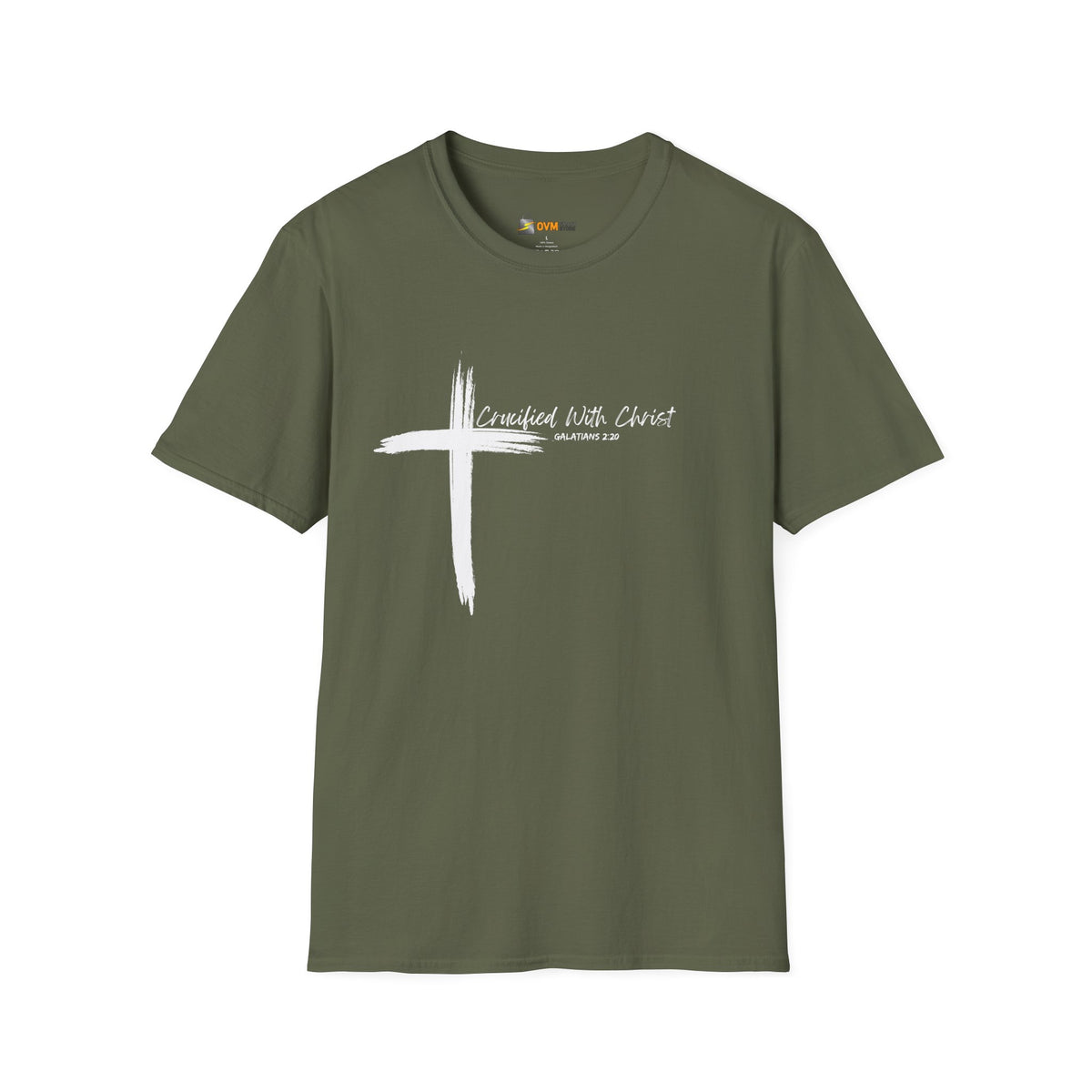 Crucified With Christ Ver.2- Unisex Softstyle T-Shirt