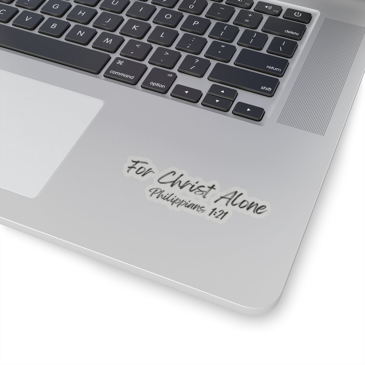For Christ Alone- Kiss-Cut Stickers