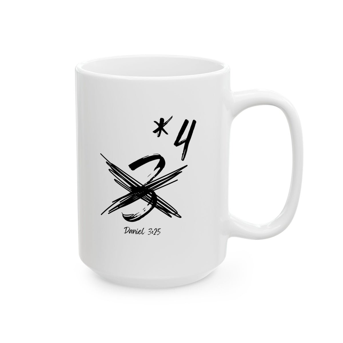 Not Just Three- Ceramic Mug, (11oz, 15oz)