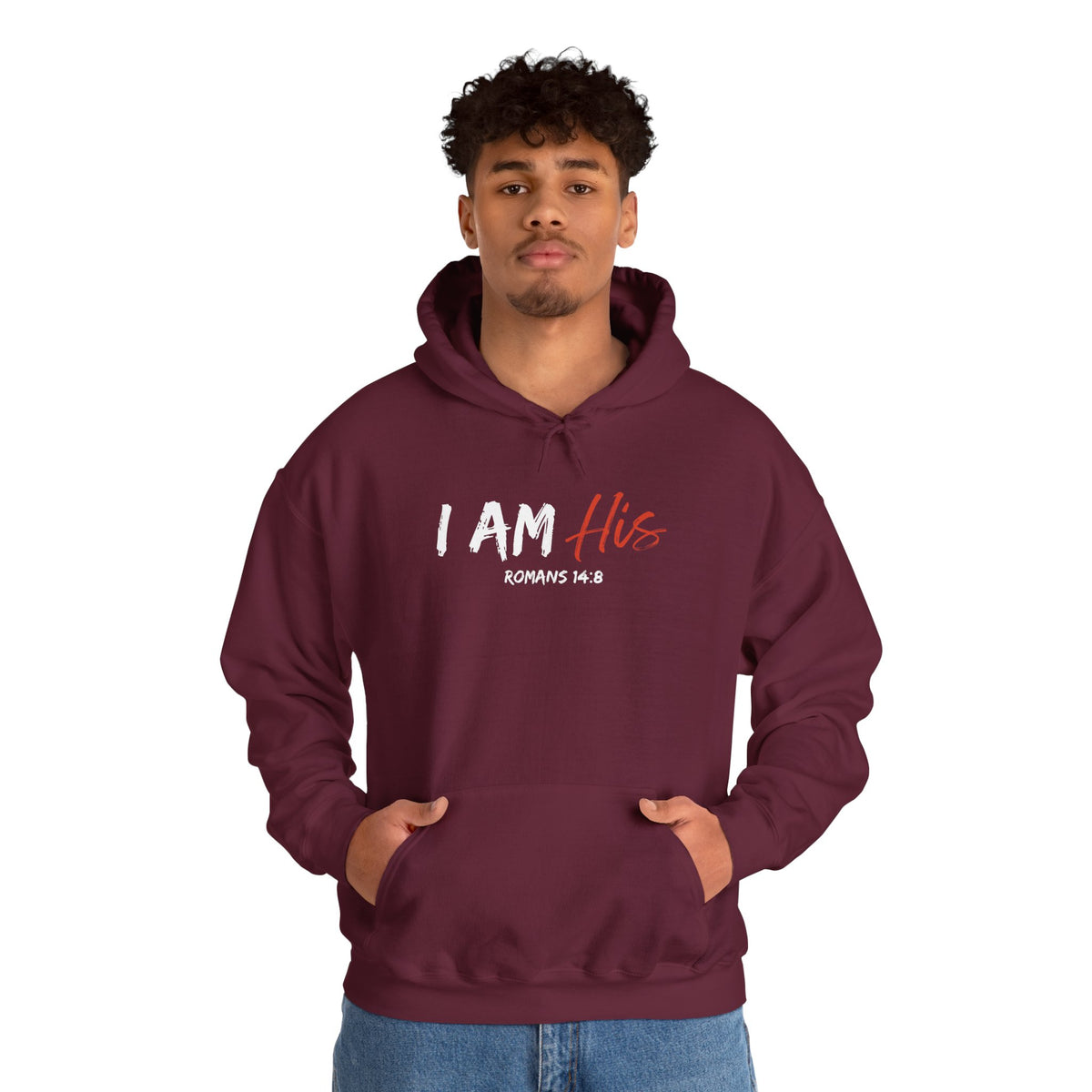 I Am His- Unisex Heavy Blend™ Hooded Sweatshirt