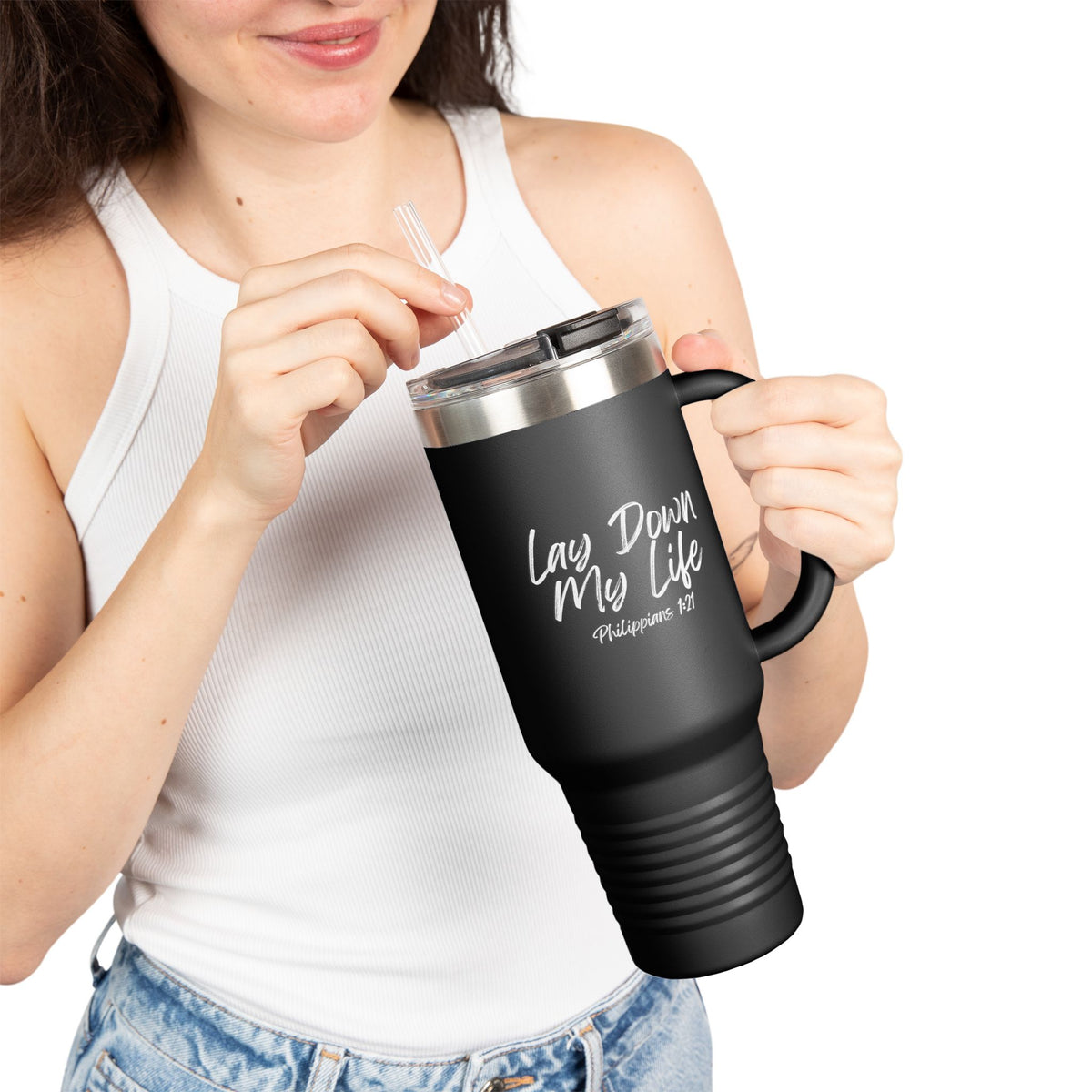 Lay Down My Life- Insulated Travel Mug, 40oz