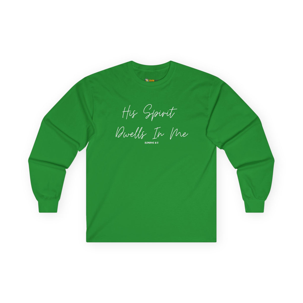 His Spirit Dwells In Me- Unisex Ultra Cotton Long Sleeve Tee