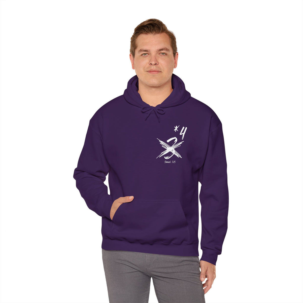 Not Just Three- Unisex Heavy Blend™ Hooded Sweatshirt