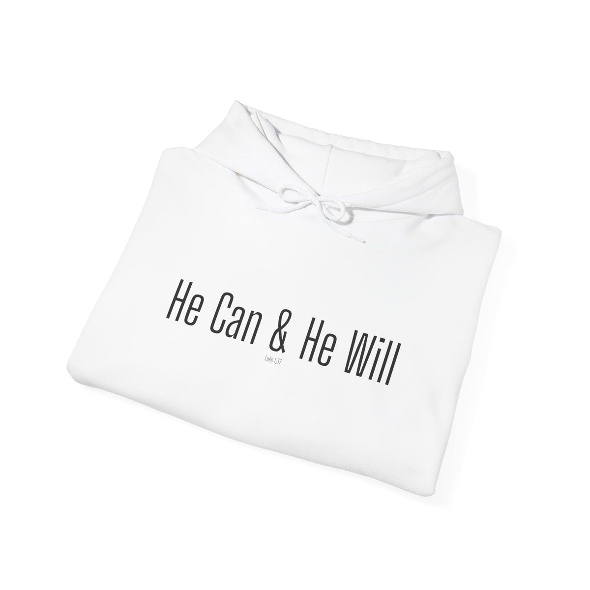 He Can & He Will | Men's Heavy Blend™ Hooded Sweatshirt