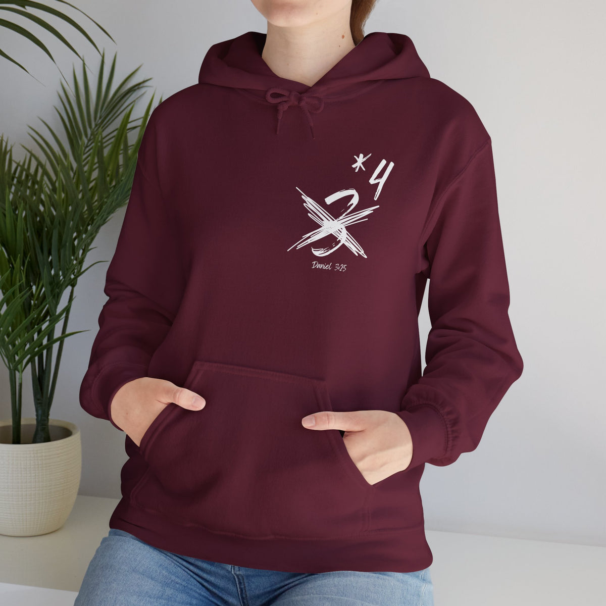 Not Just Three- Unisex Heavy Blend™ Hooded Sweatshirt