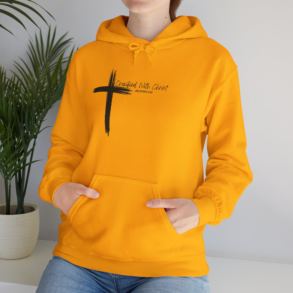 Crucified With Christ Ver.2- Unisex Heavy Blend Hoodie