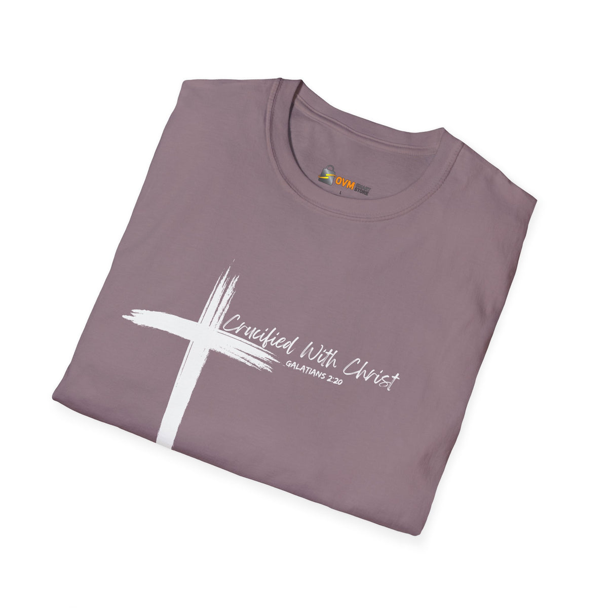 Crucified With Christ Ver.2- Unisex Softstyle T-Shirt