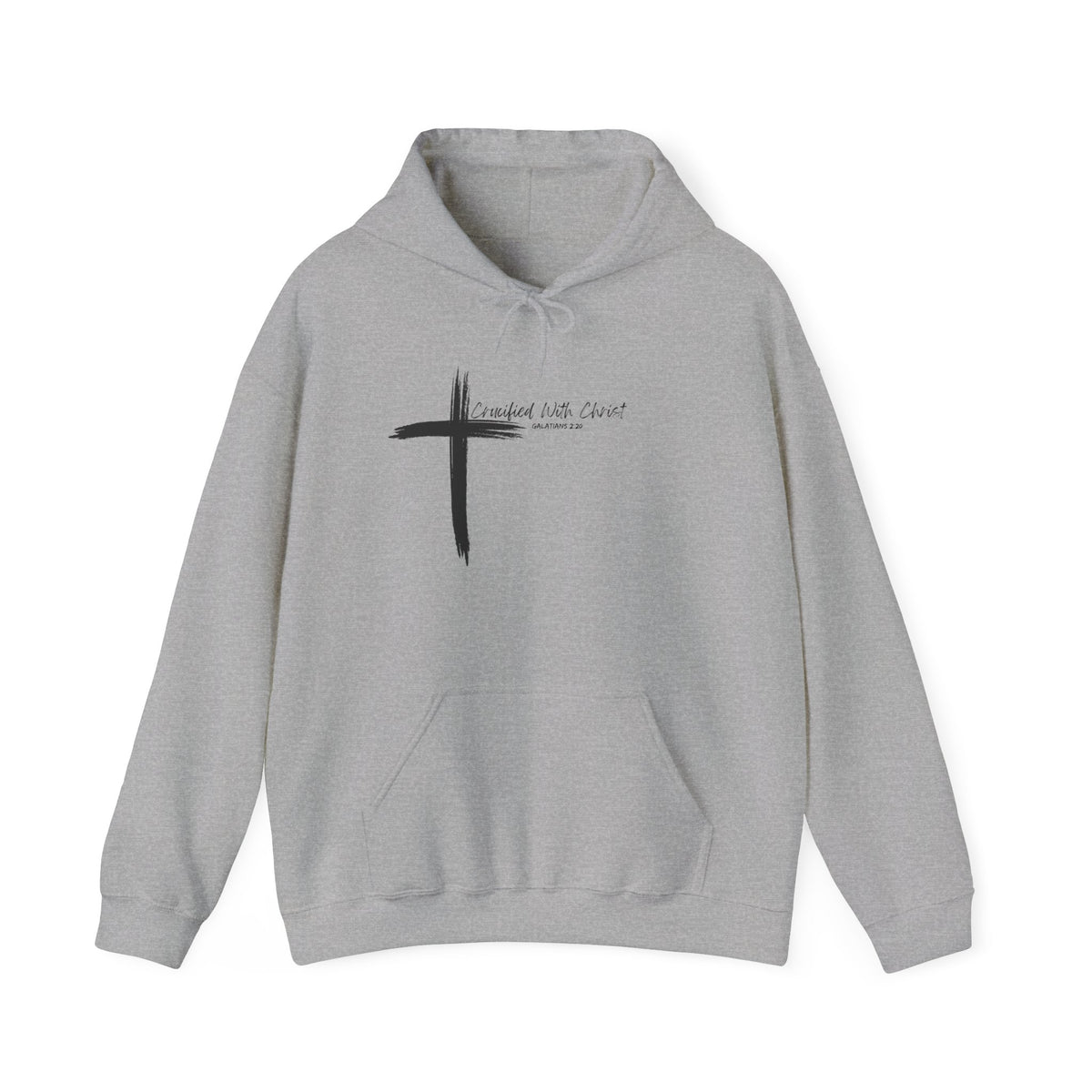 Crucified With Christ Ver.2- Unisex Heavy Blend Hoodie