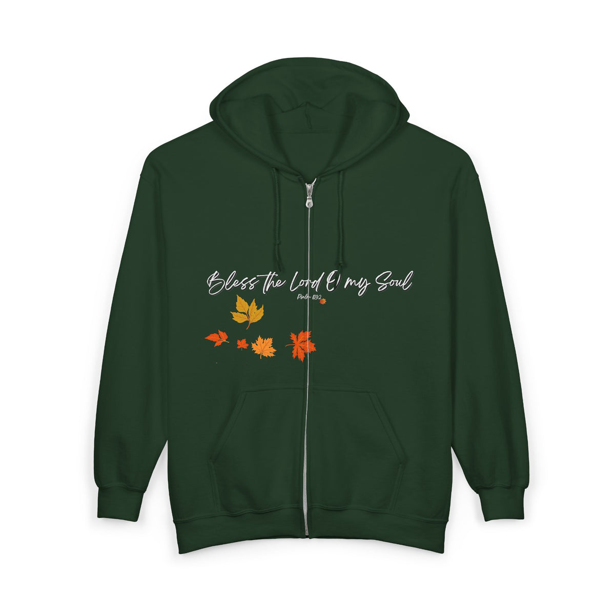 Bless The Lord O My Soul Ver. 2 | Ladies' Heavy Blend™ Full Zip Hooded Sweatshirt