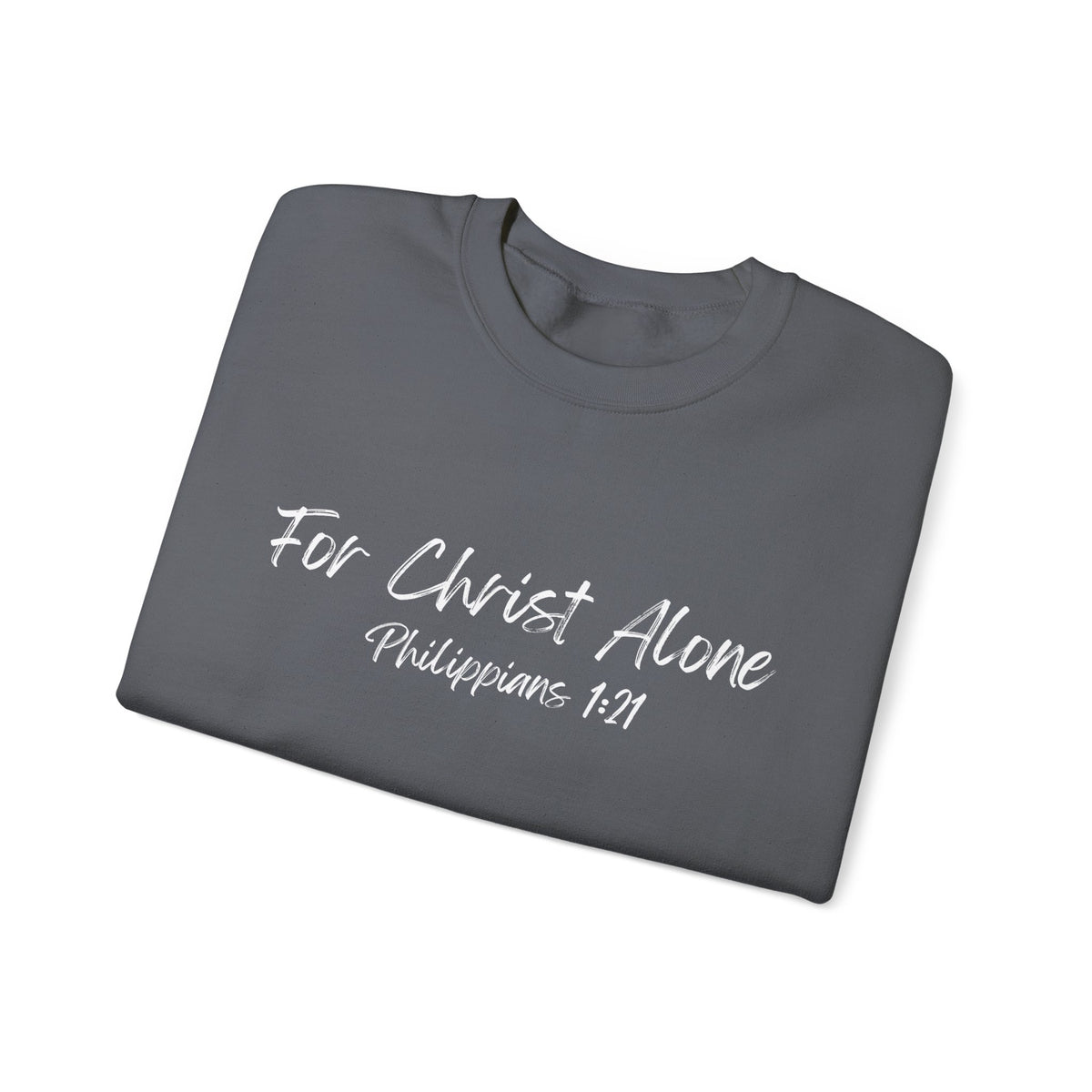 For Christ Alone- Unisex Heavy Blend™ Crewneck Sweatshirt
