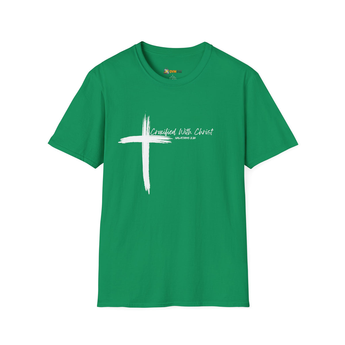 Crucified With Christ Ver.2- Unisex Softstyle T-Shirt