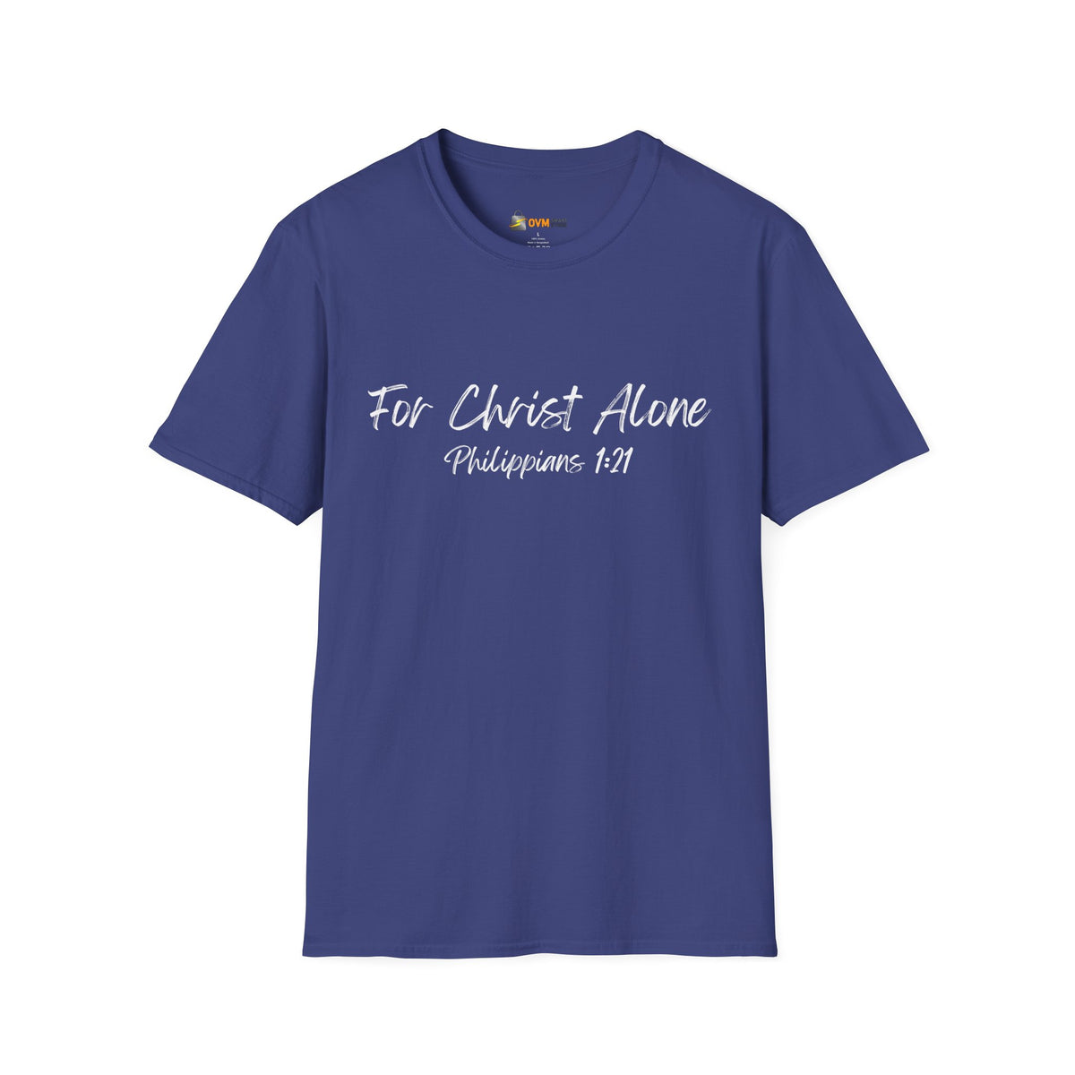 For Christ Alone- Unisex Softstyle T-Shirt