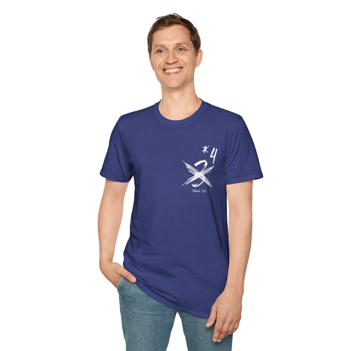 Not Just Three- Unisex Softstyle T-Shirt