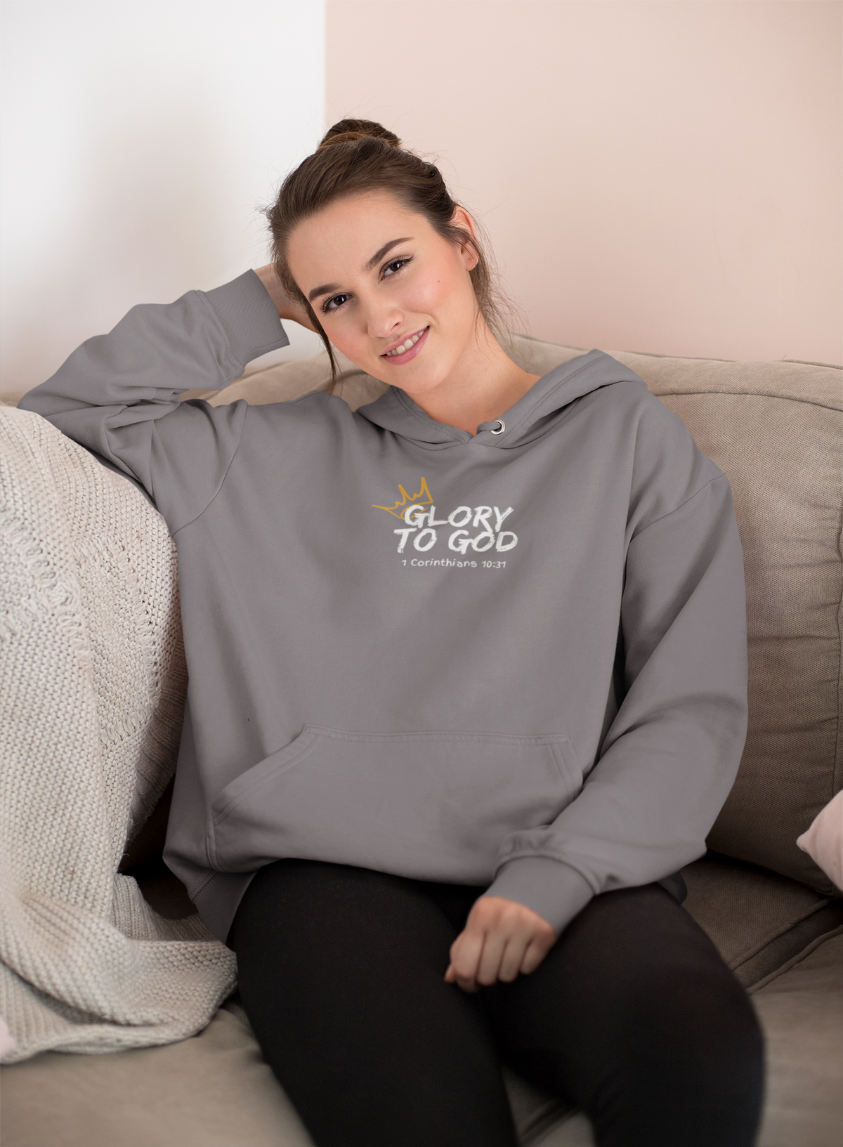 Glory To God Unisex Heavy Blend™ Hooded Sweatshirt