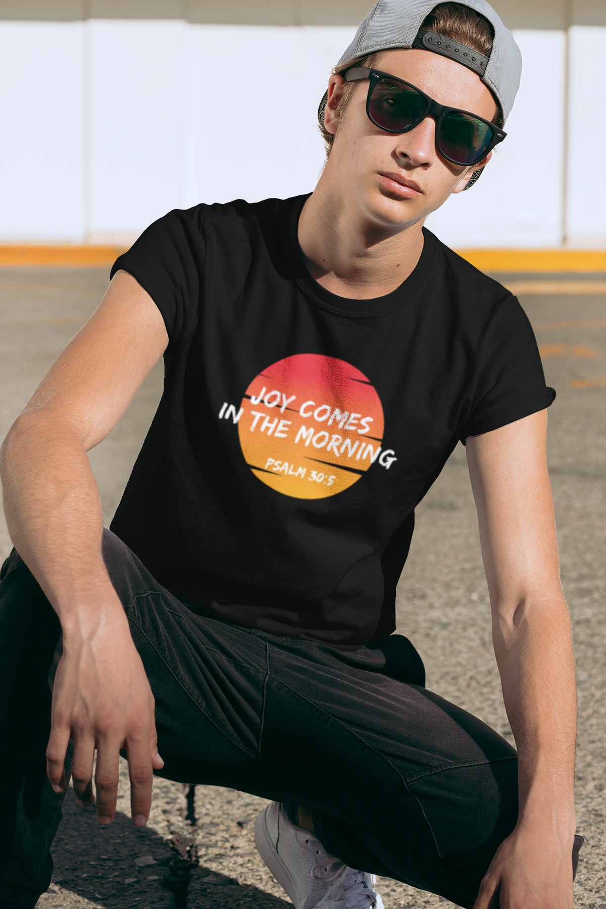 Joy Comes in the Morning- Unisex Softstyle T-Shirt