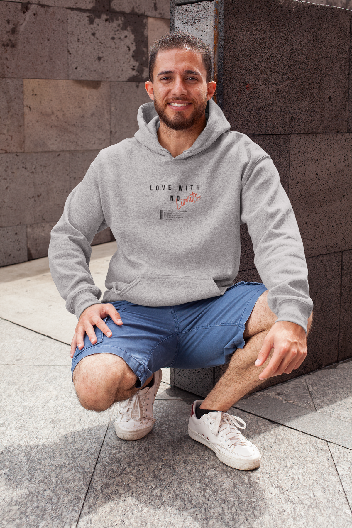 Love With No Limits- Unisex Heavy Blend™ Hooded Sweatshirt