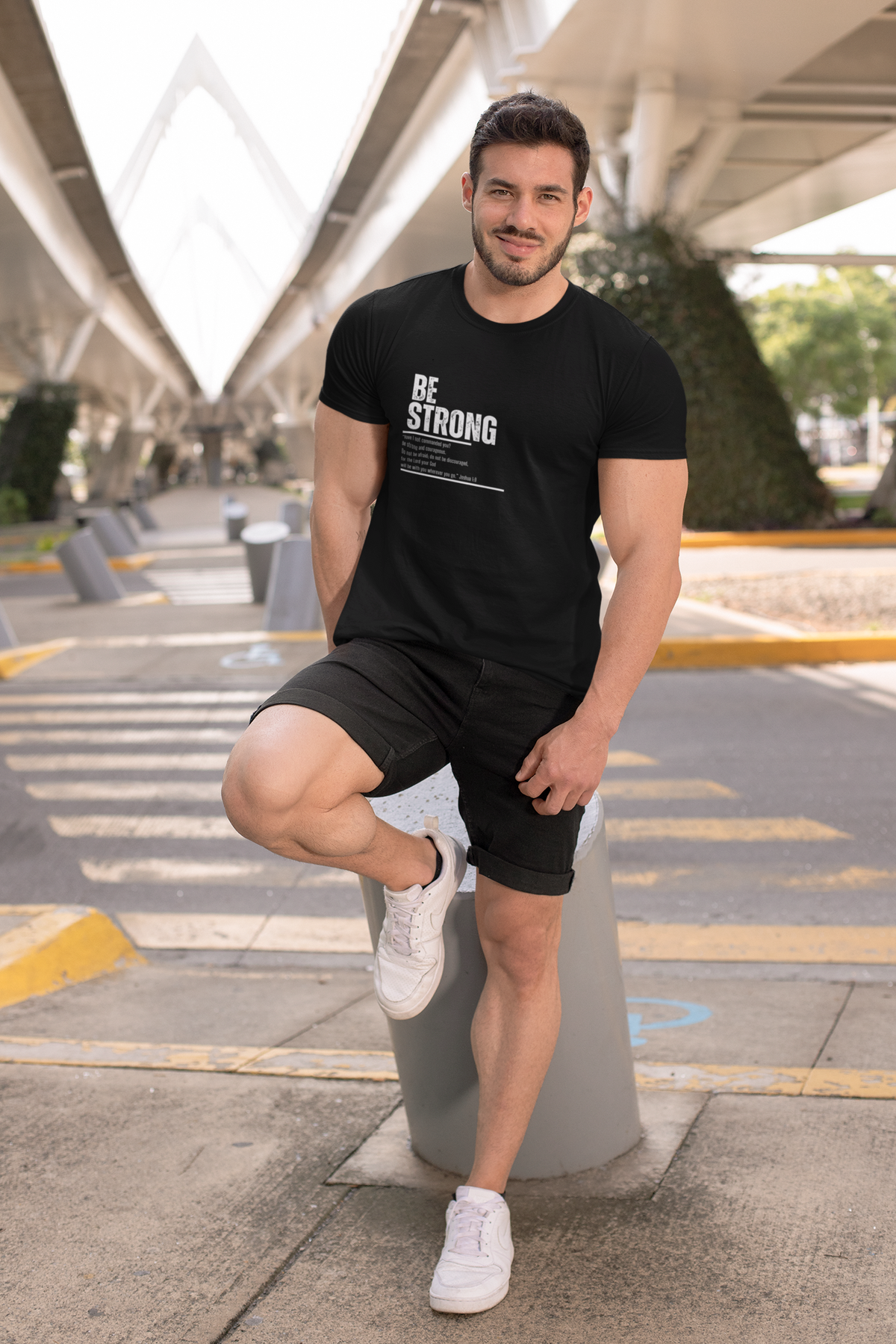 Be Strong Unisex Softstyle T-Shirt