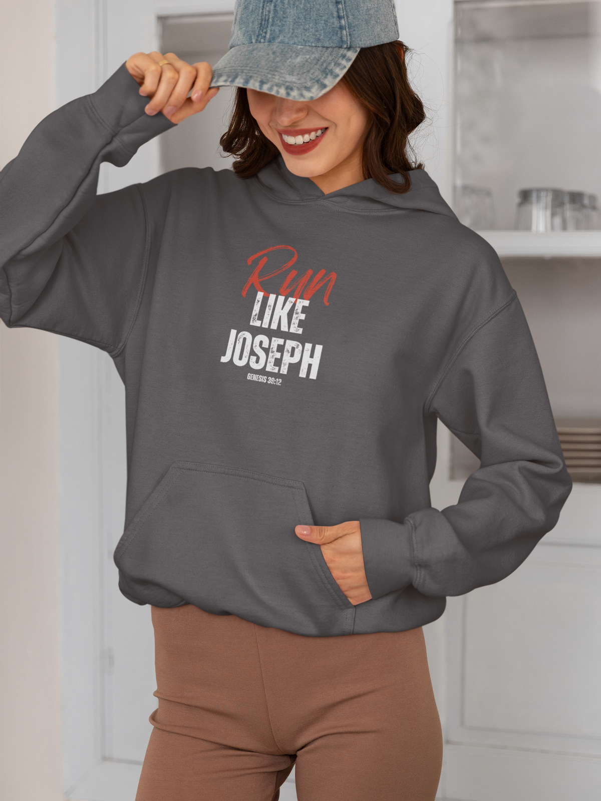 Run Like Joseph- Unisex Heavy Blend™ Hooded Sweatshirt