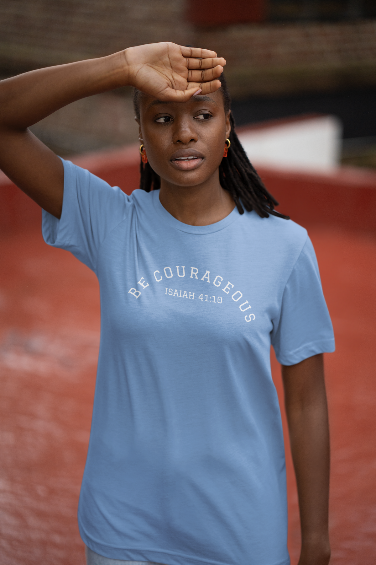 Be Courageous Unisex Softstyle T-Shirt