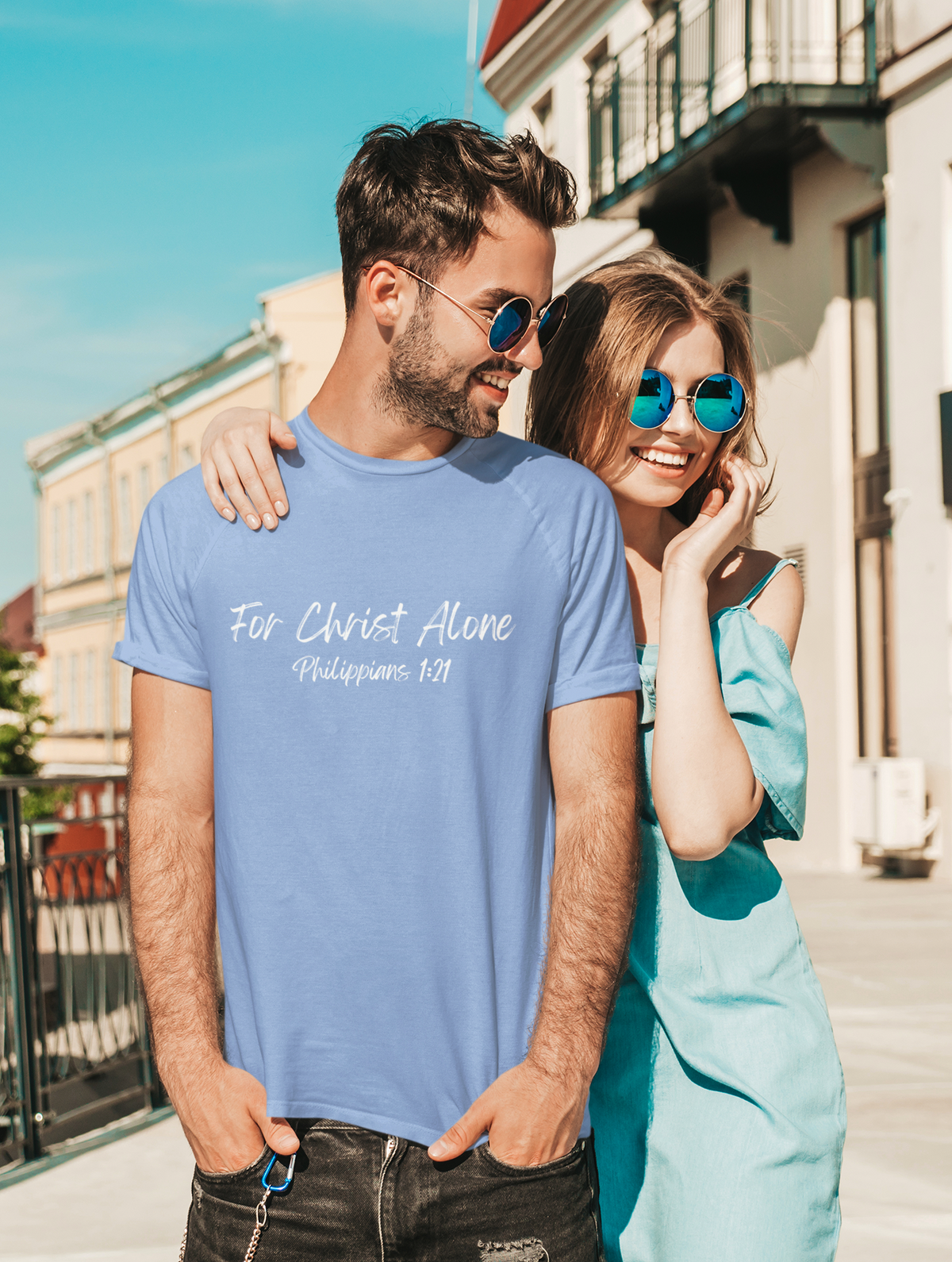 For Christ Alone- Unisex Softstyle T-Shirt