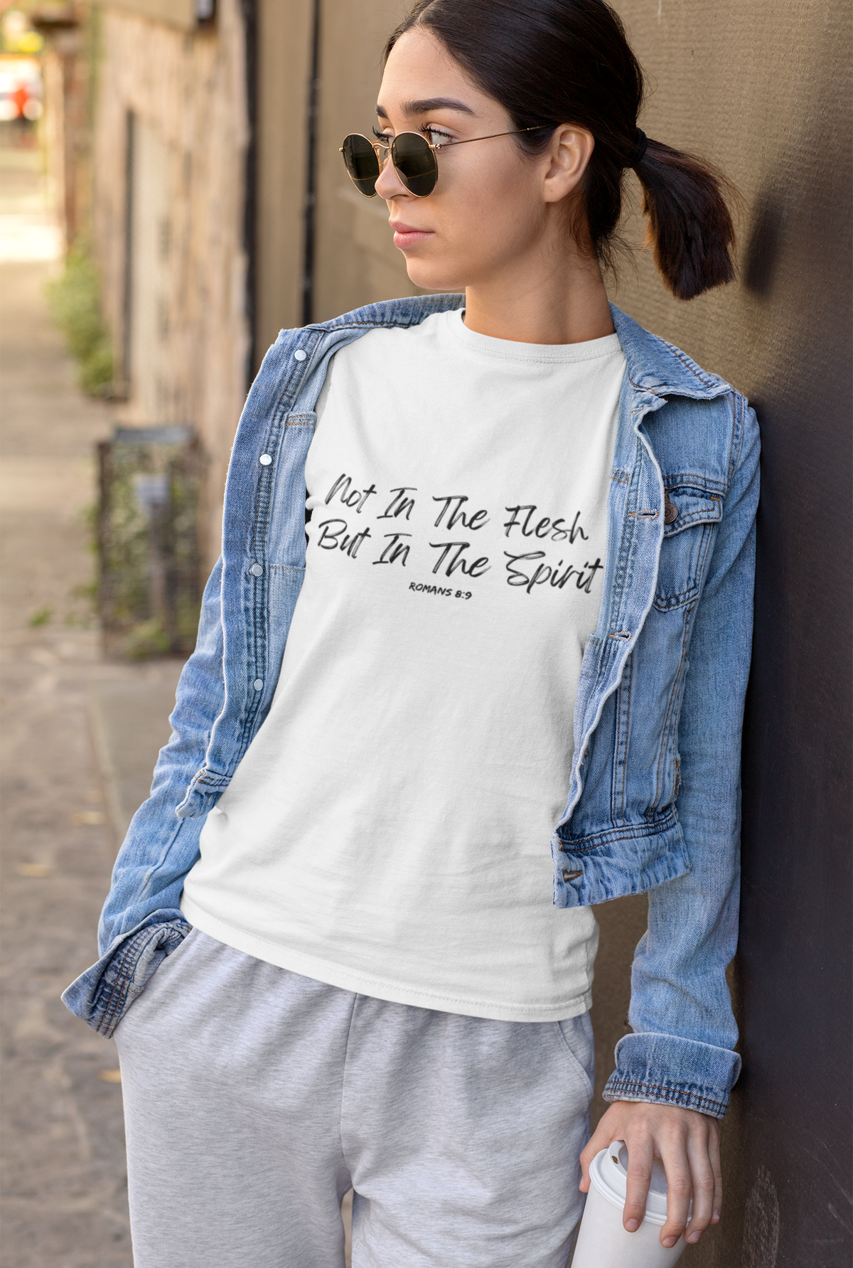 Not In the Flesh but in The Spirit- Unisex Softstyle T-Shirt