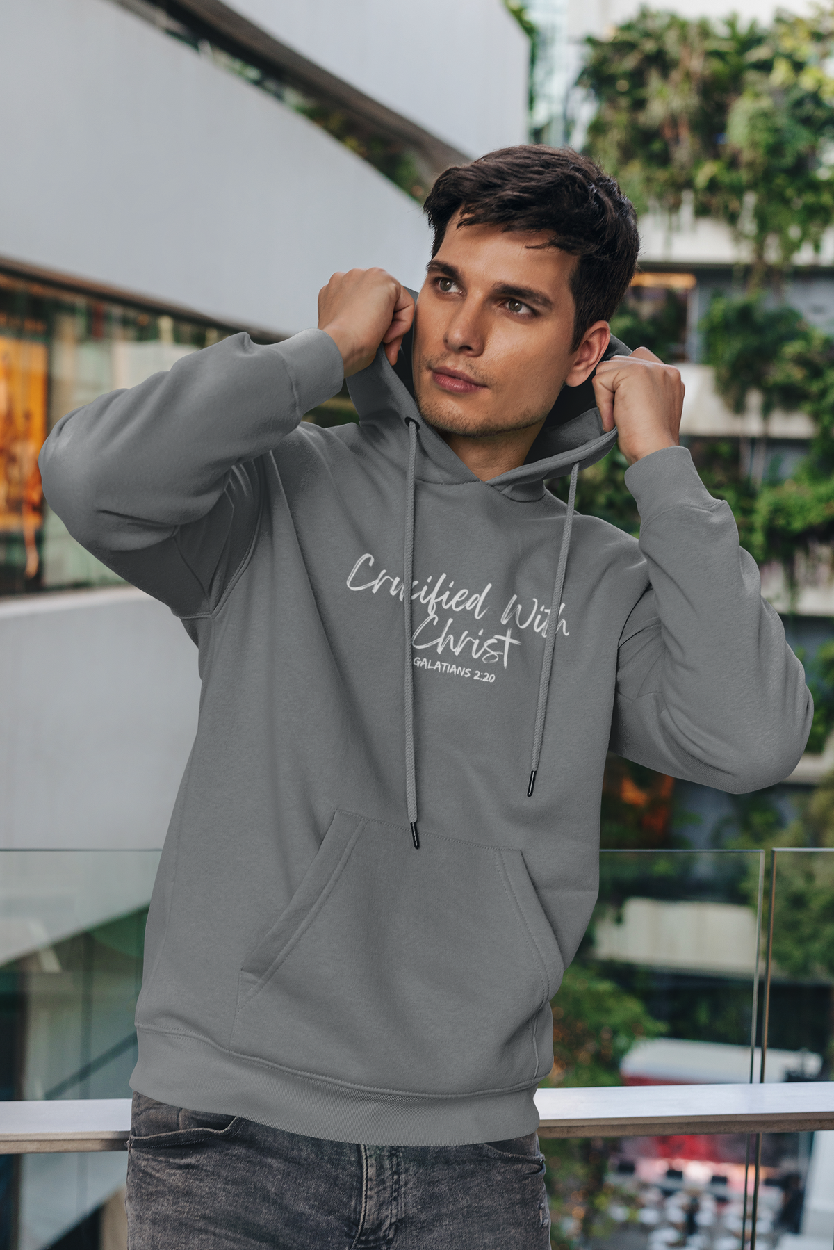 Crucified With Christ- Unisex Heavy Blend™ Hooded Sweatshirt