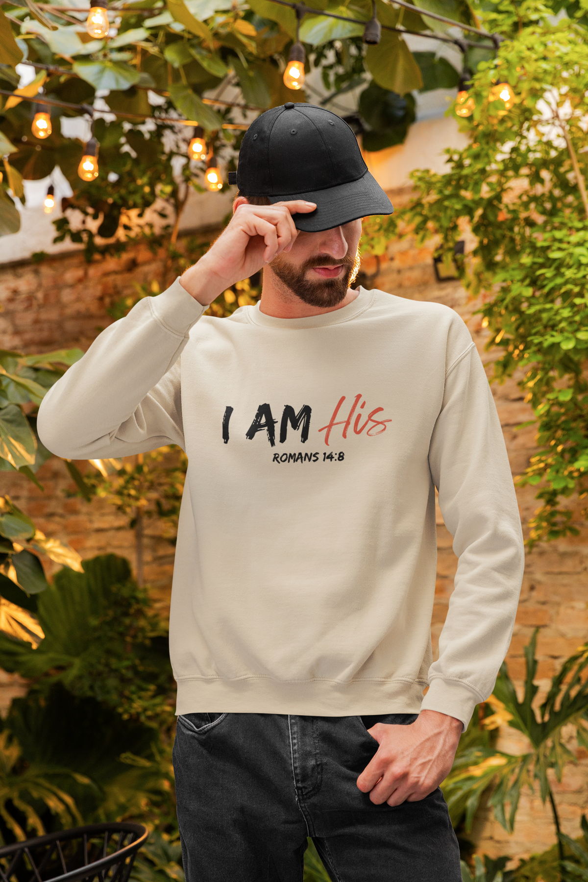 I Am His- Unisex Heavy Blend™ Crewneck Sweatshirt