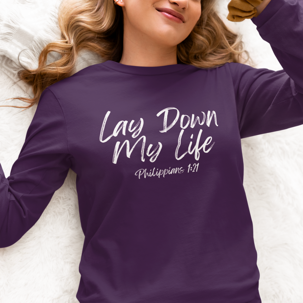 Lay Down My Life- Unisex Ultra Cotton Long Sleeve Tee