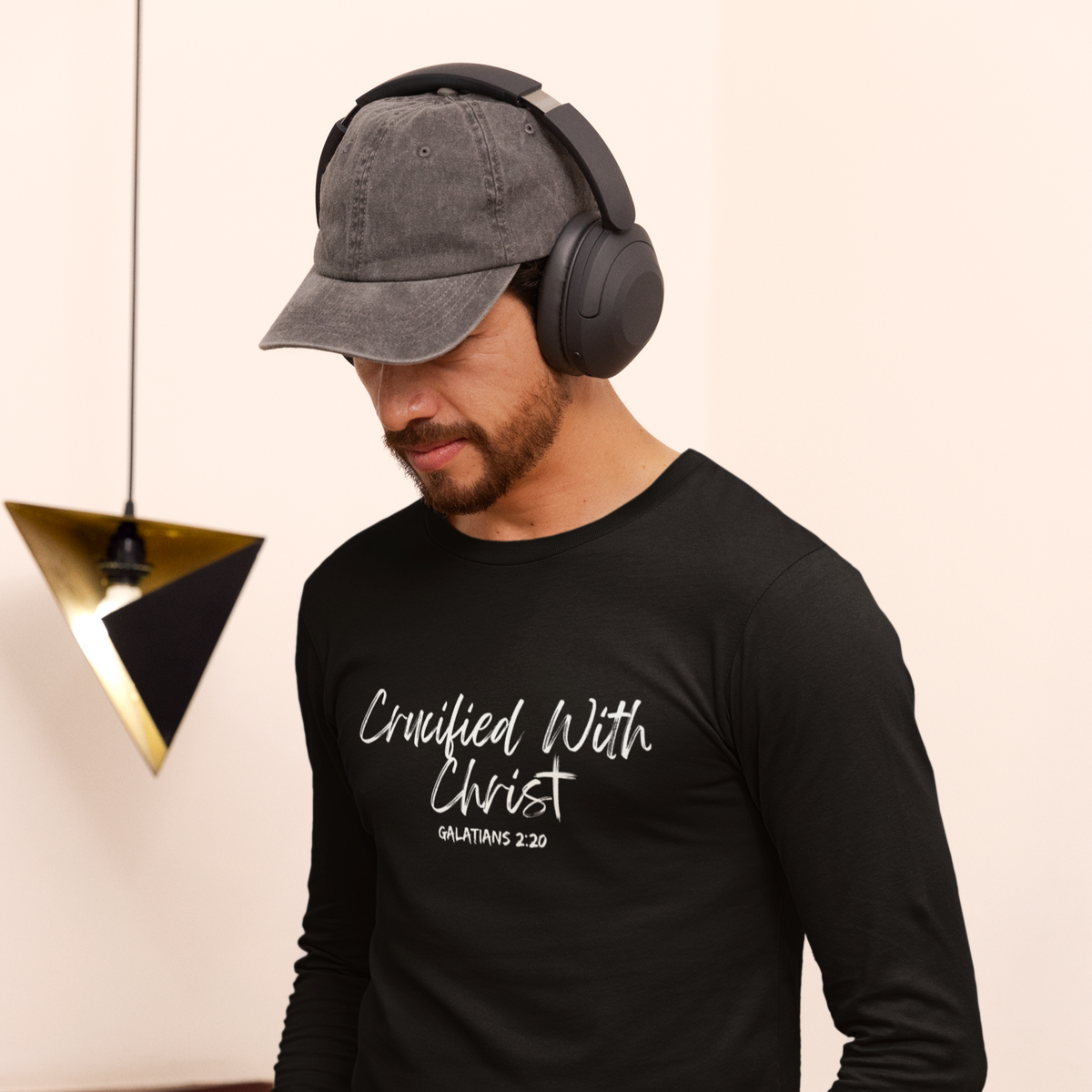 Crucified With Christ- Unisex Ultra Cotton Long Sleeve Tee