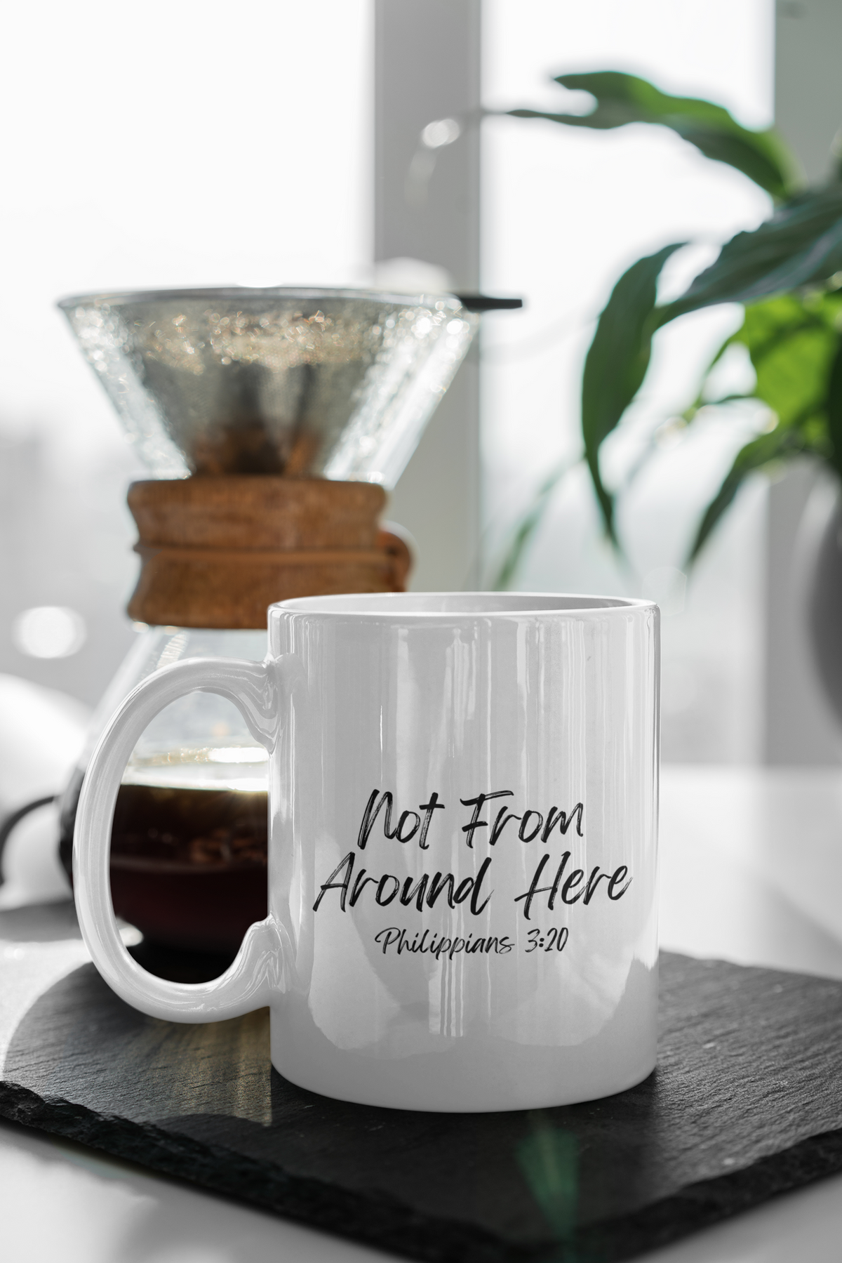 Not From Around Here- Ceramic Mug, (11oz, 15oz)