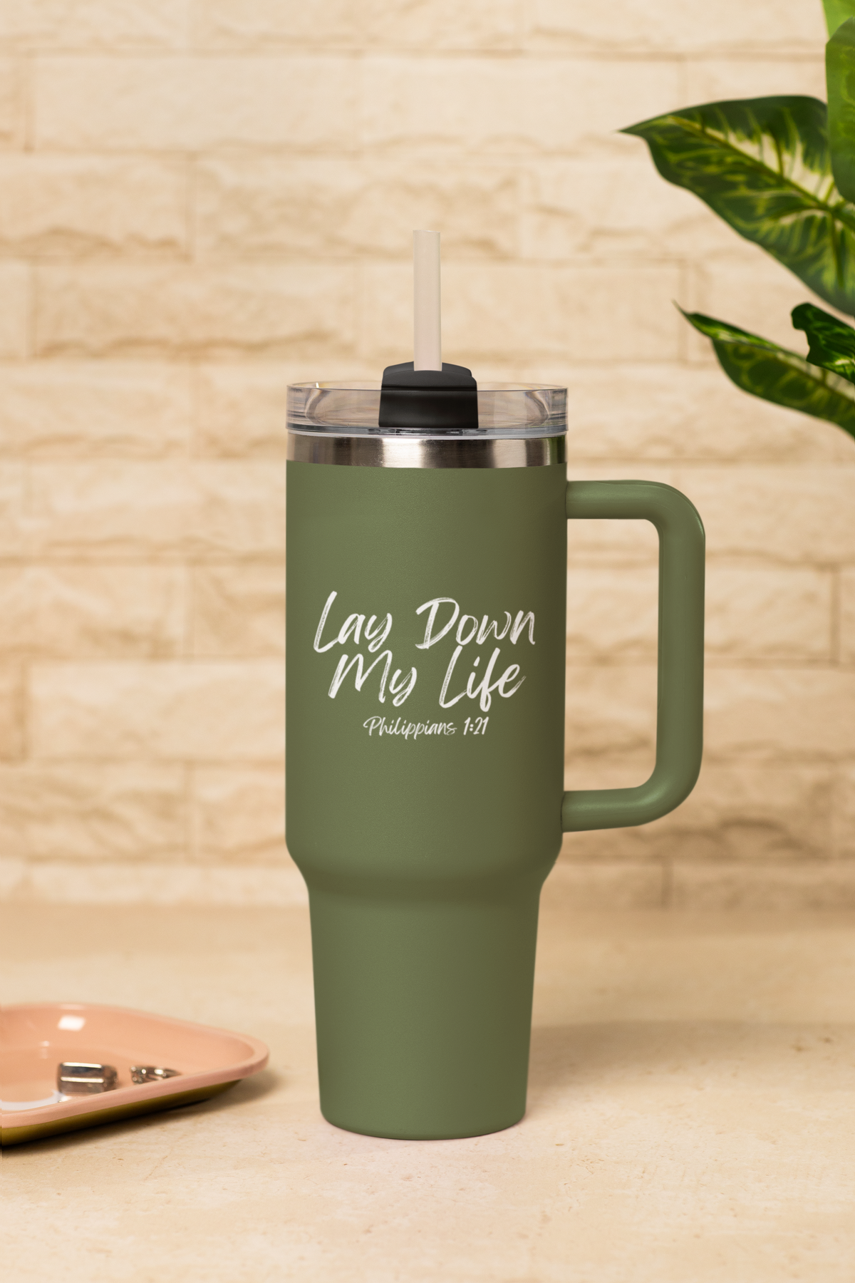 Lay Down My Life- Insulated Travel Mug, 40oz