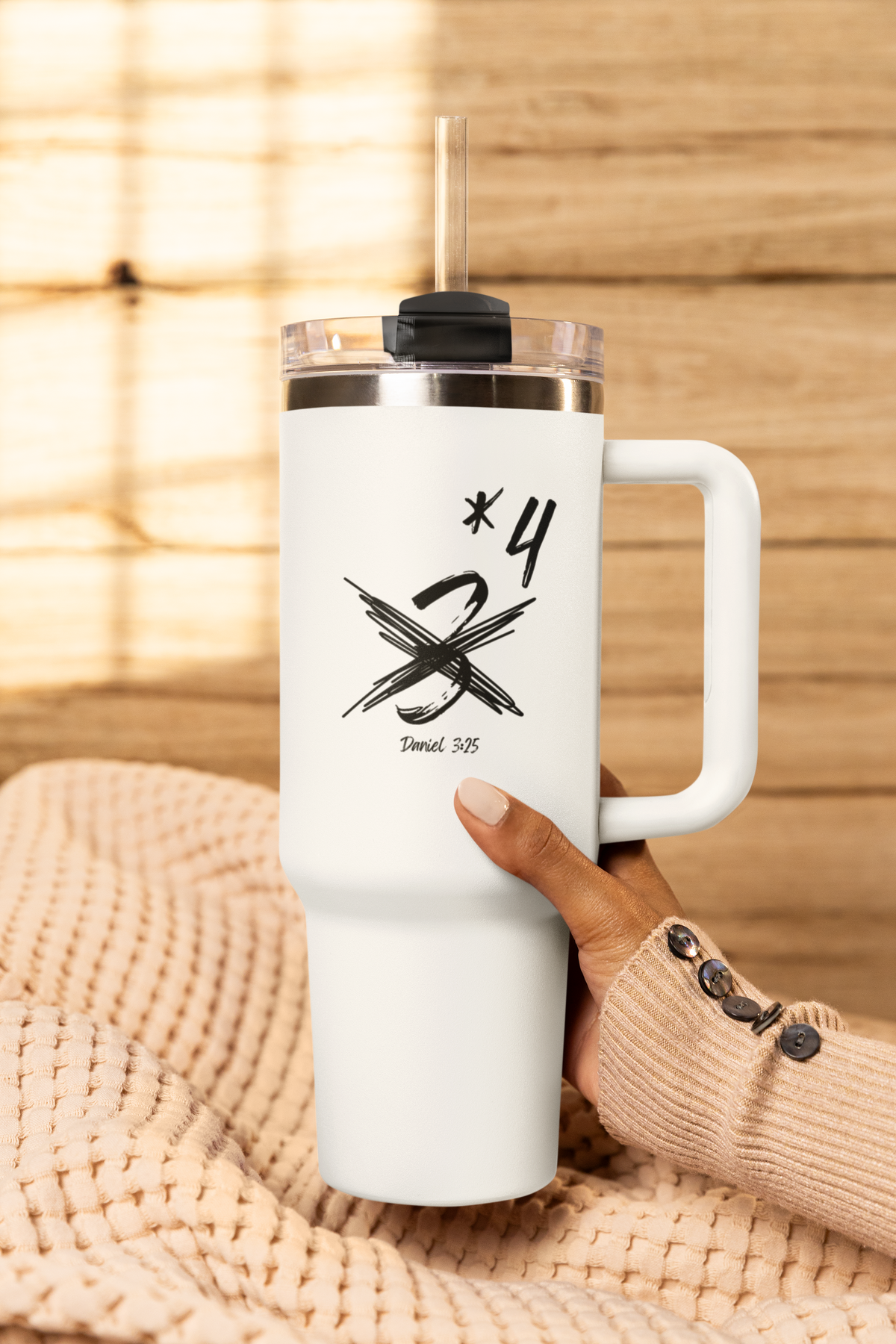 Not Just Three- Insulated Travel Mug, 40oz