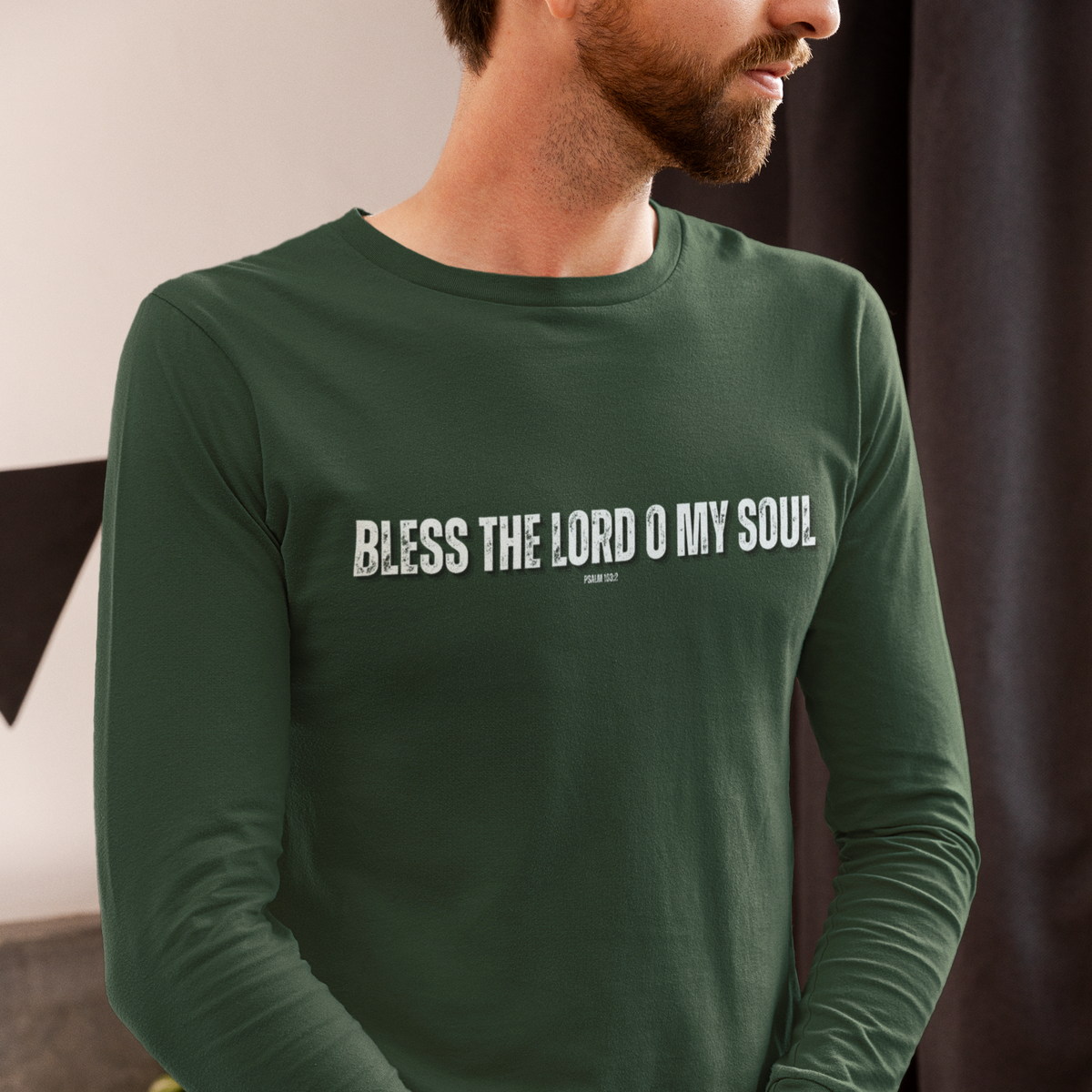 Bless The Lord O My Soul | Men's Ultra Cotton Long Sleeve Tee