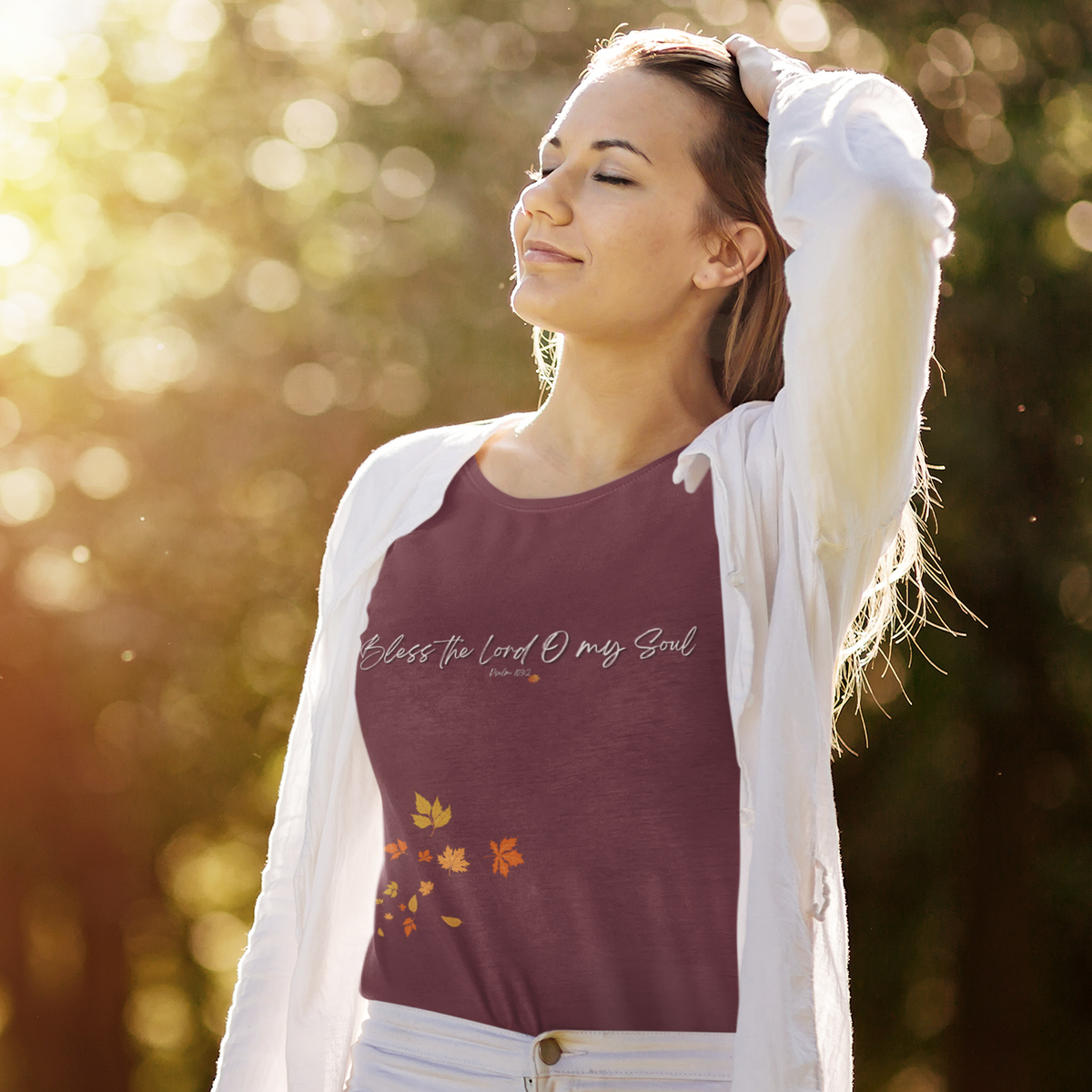 Bless The Lord O My Soul Ver. 2 | Ladies' Softstyle T-Shirt